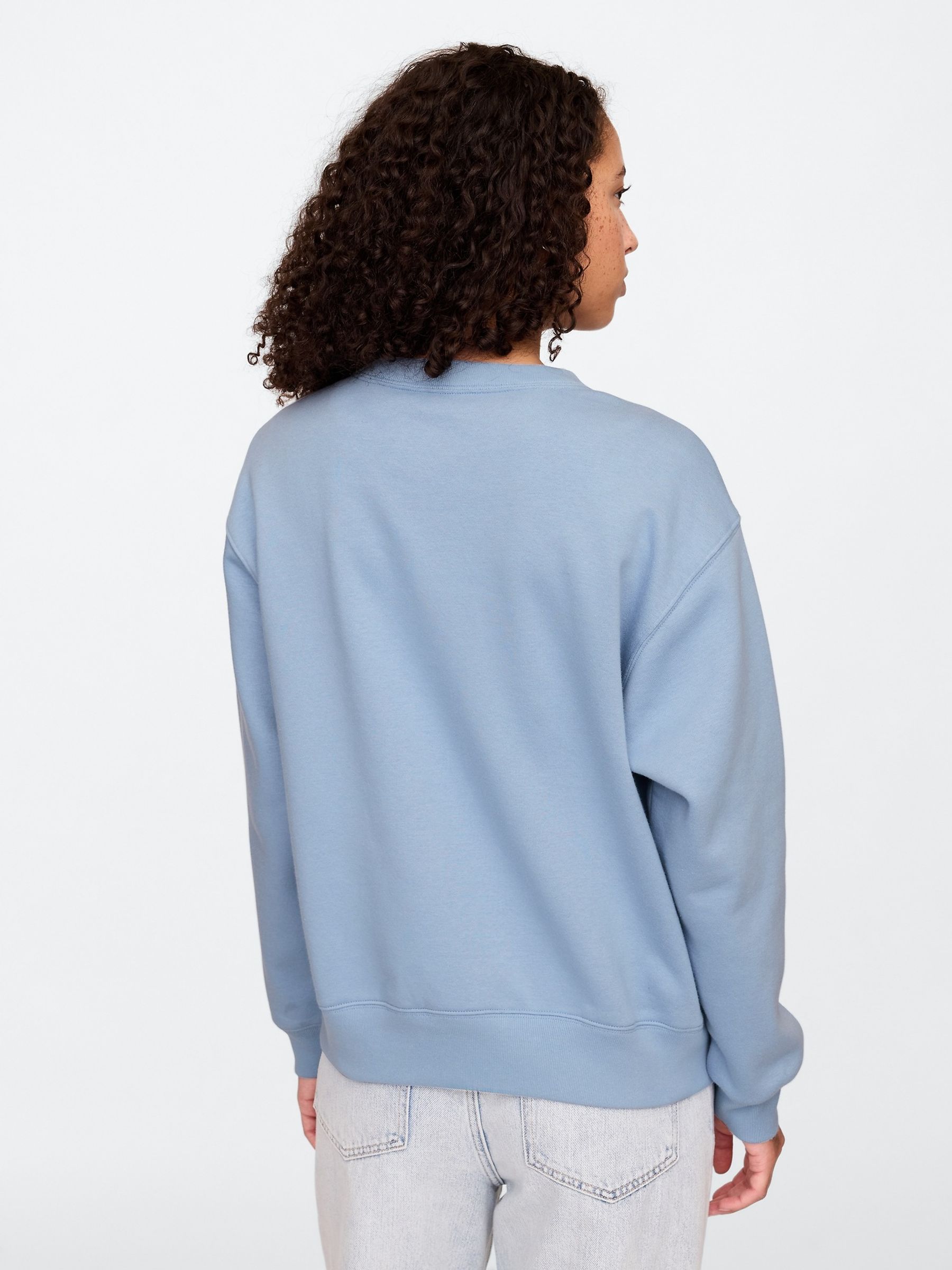 Blue Logo Crew Neck Sweatshirt - Image 2 of 5