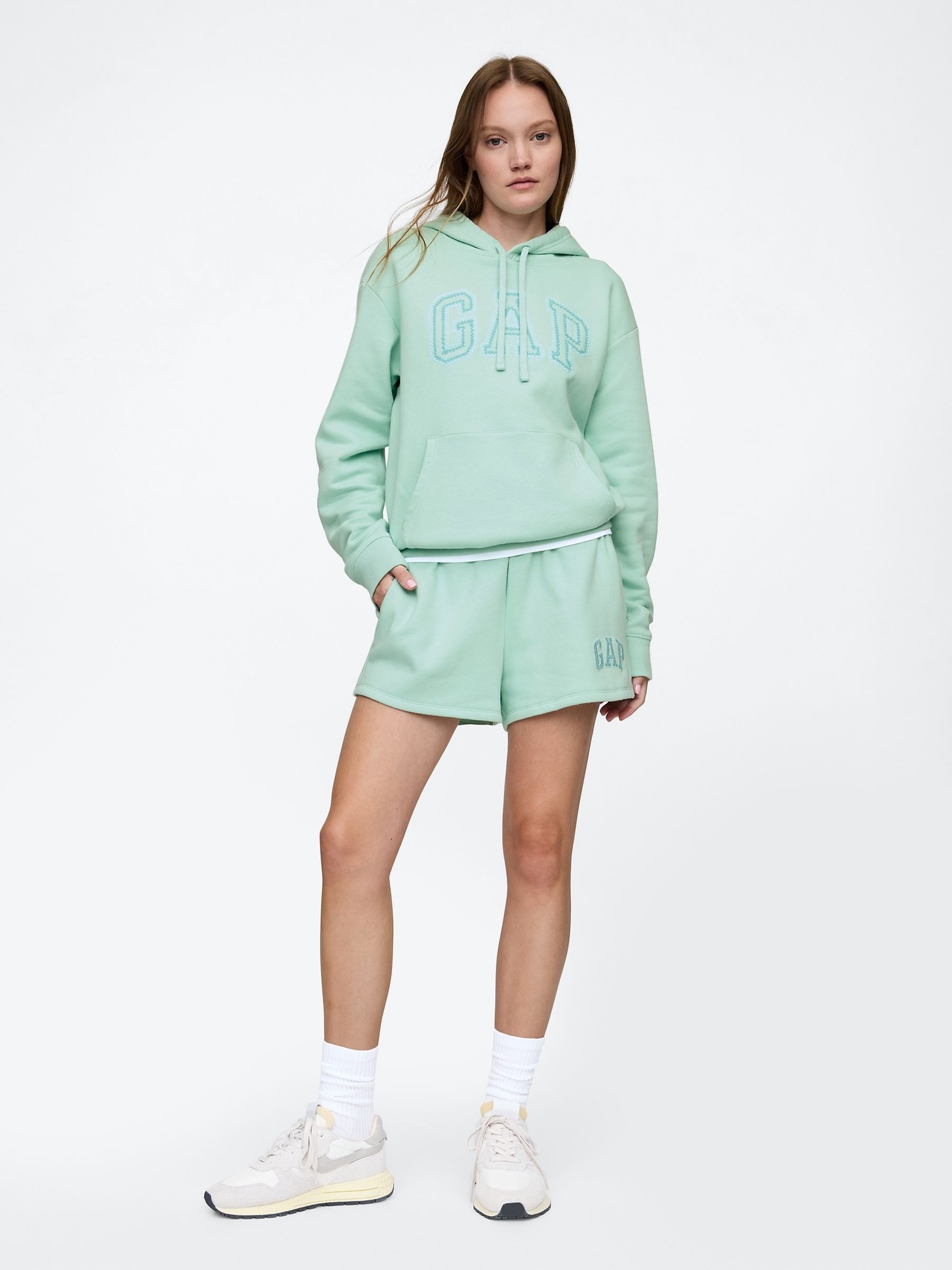 Green Logo Hoodie - Image 3 of 5