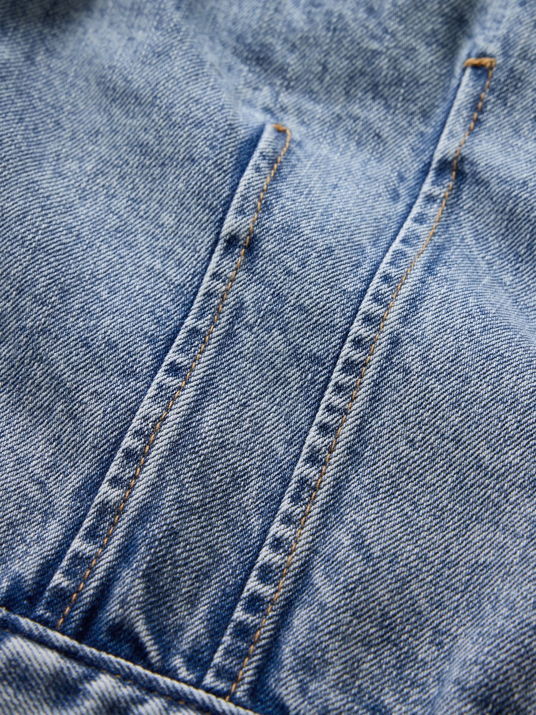Blue Barrel-Sleeve Icon Denim Jacket - Image 5 of 5