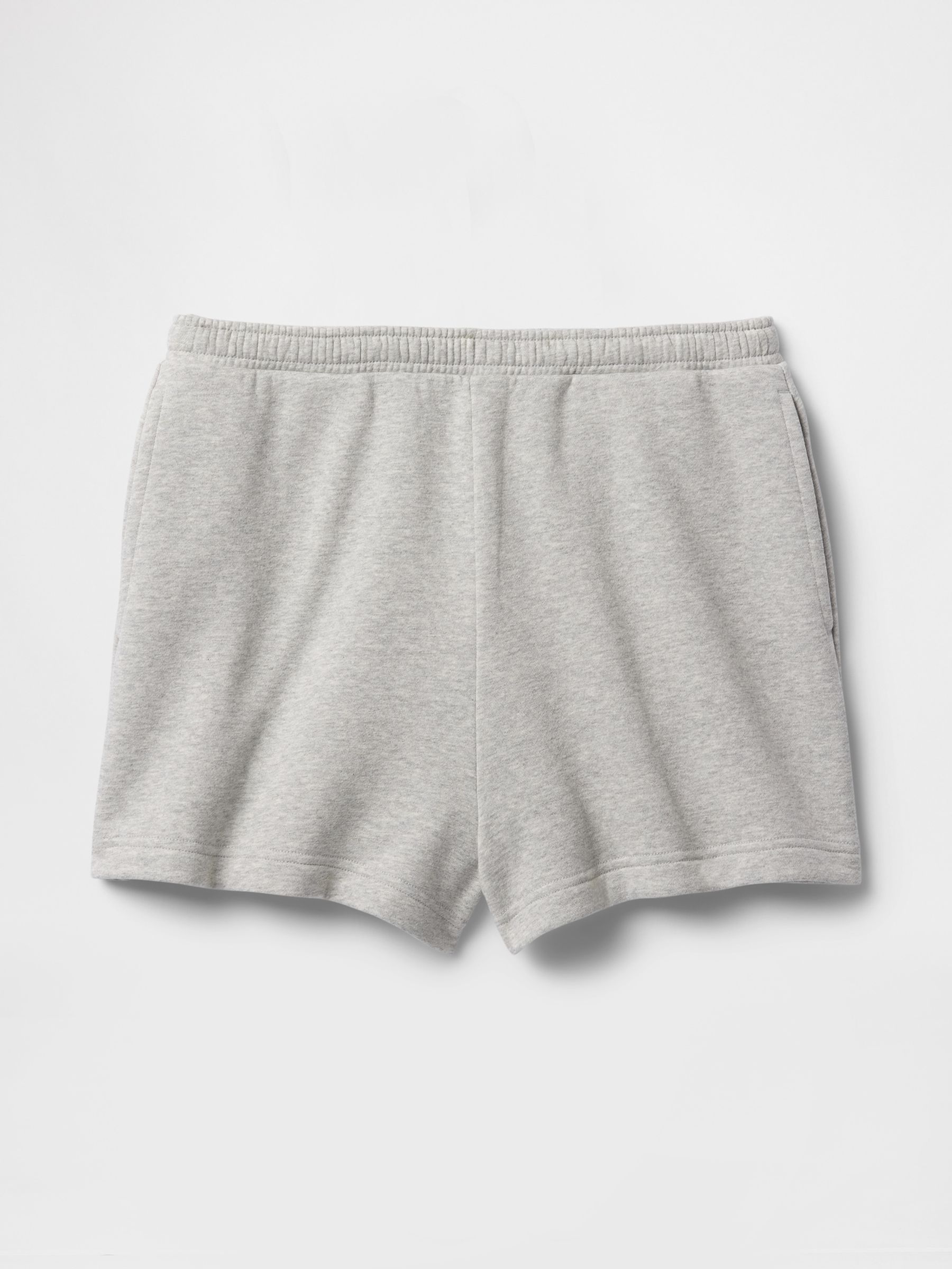Grey Vintage Soft Fleece-Lined Pocket Shorts - Image 5 of 5