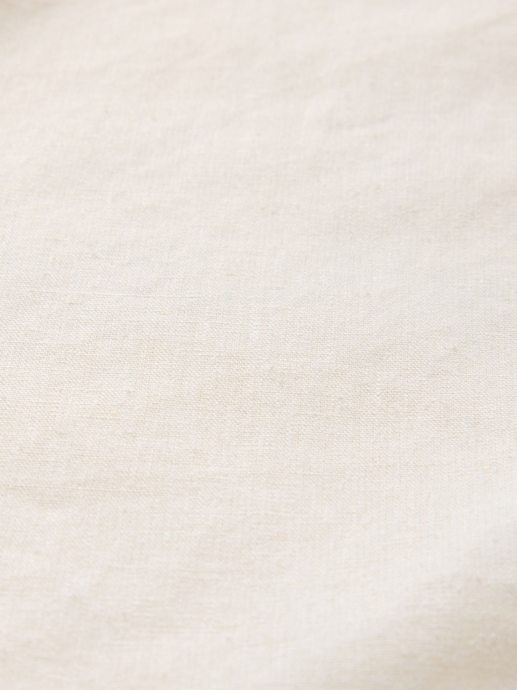 White Heavyweight Linen-Blend Midi Skirt - Image 5 of 5