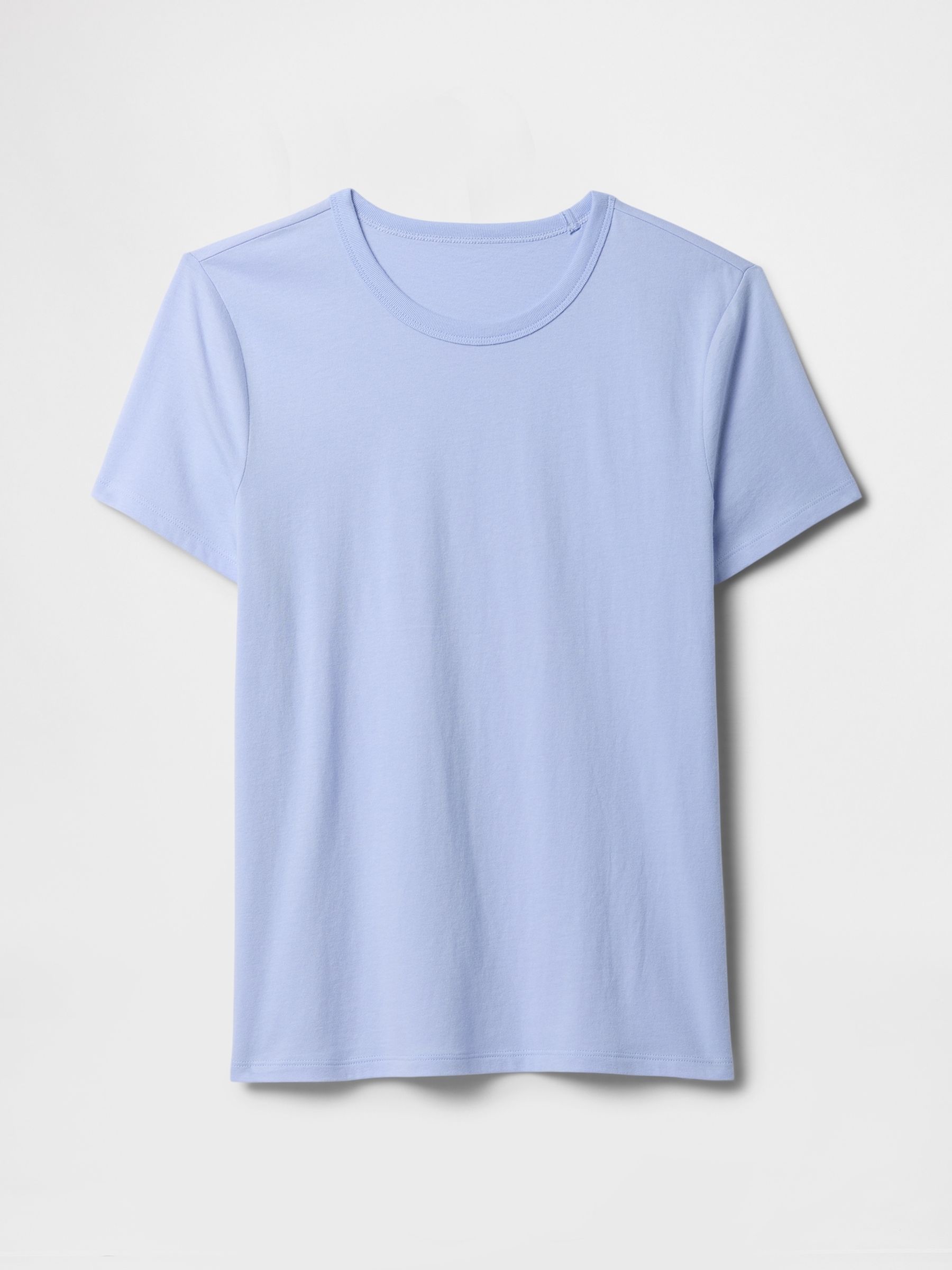 Blue Crew Neck Favourite Cotton Short Sleeve T-Shirt - Image 5 of 5