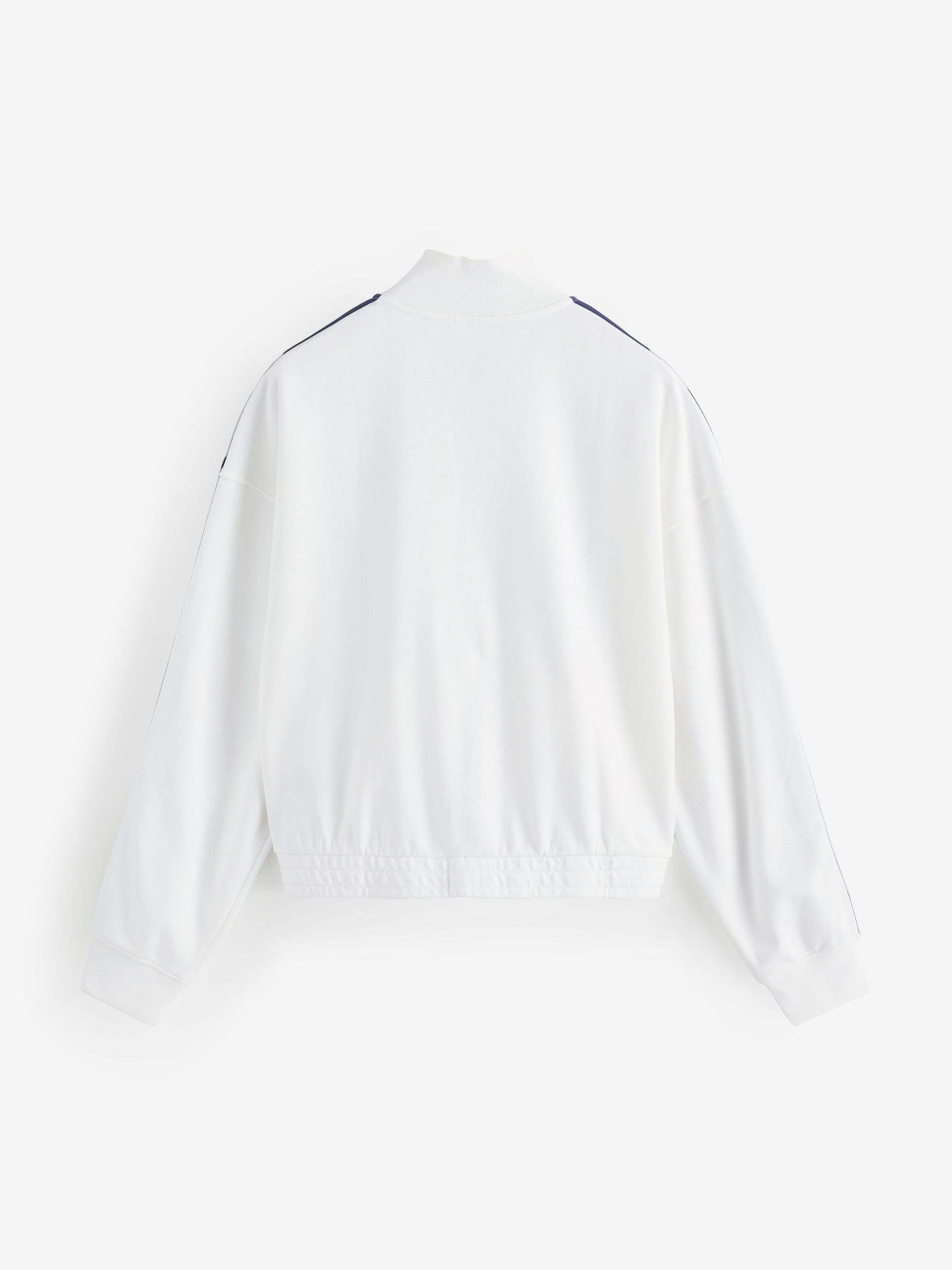 White Vintage Soft Logo Track Jacket - Image 2 of 6