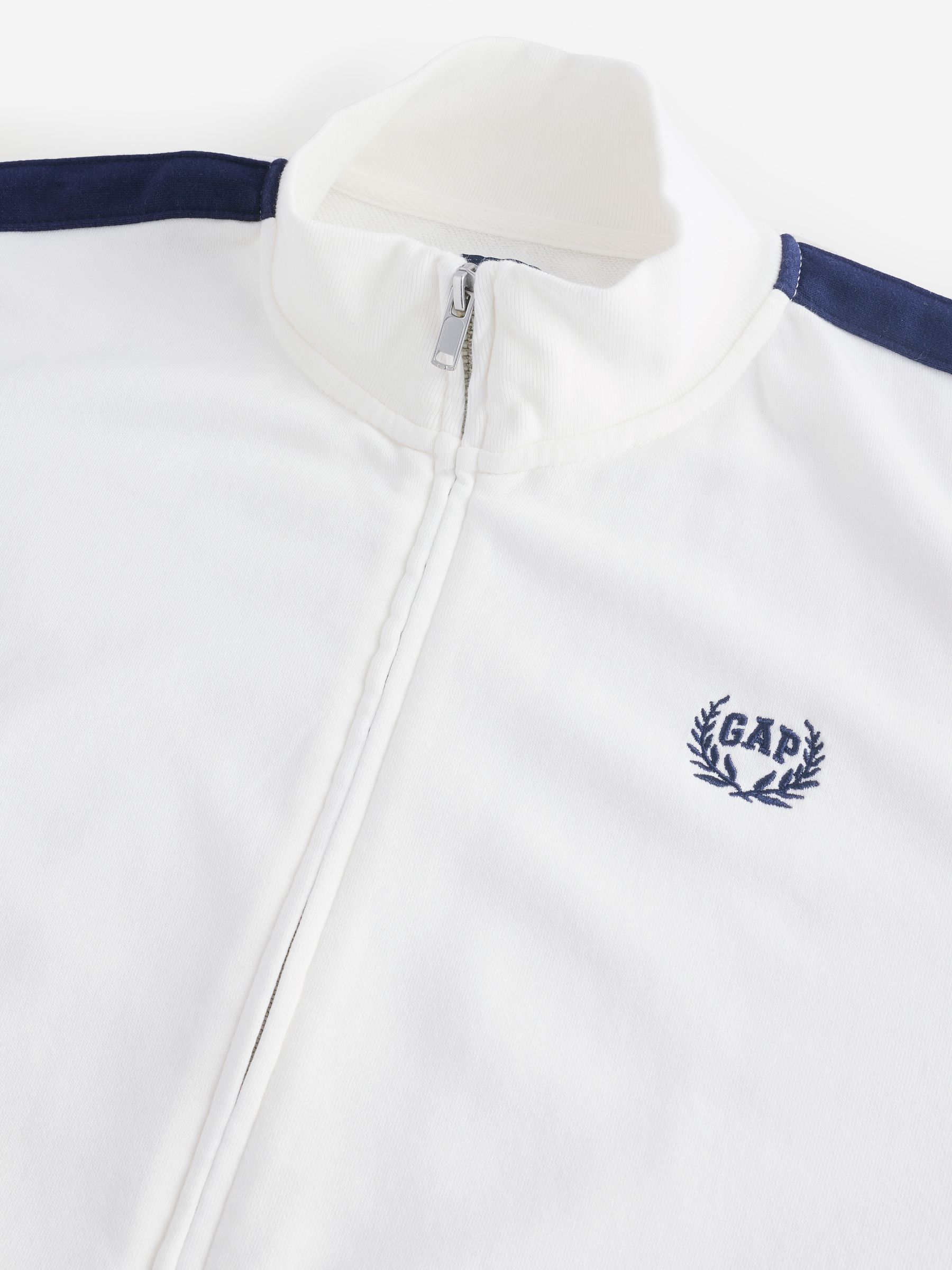 White Vintage Soft Logo Track Jacket - Image 4 of 6