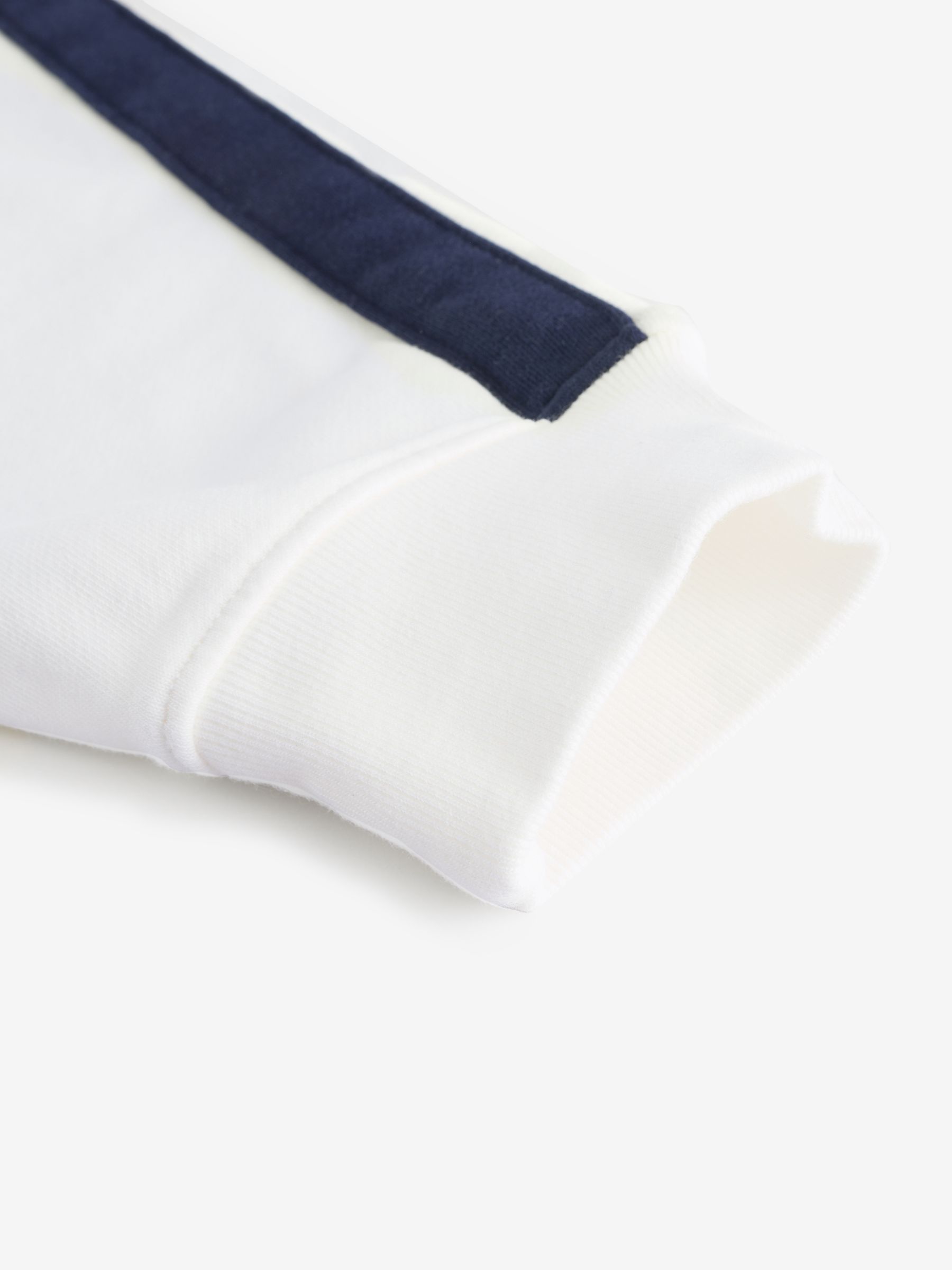 White Vintage Soft Logo Track Jacket - Image 6 of 6