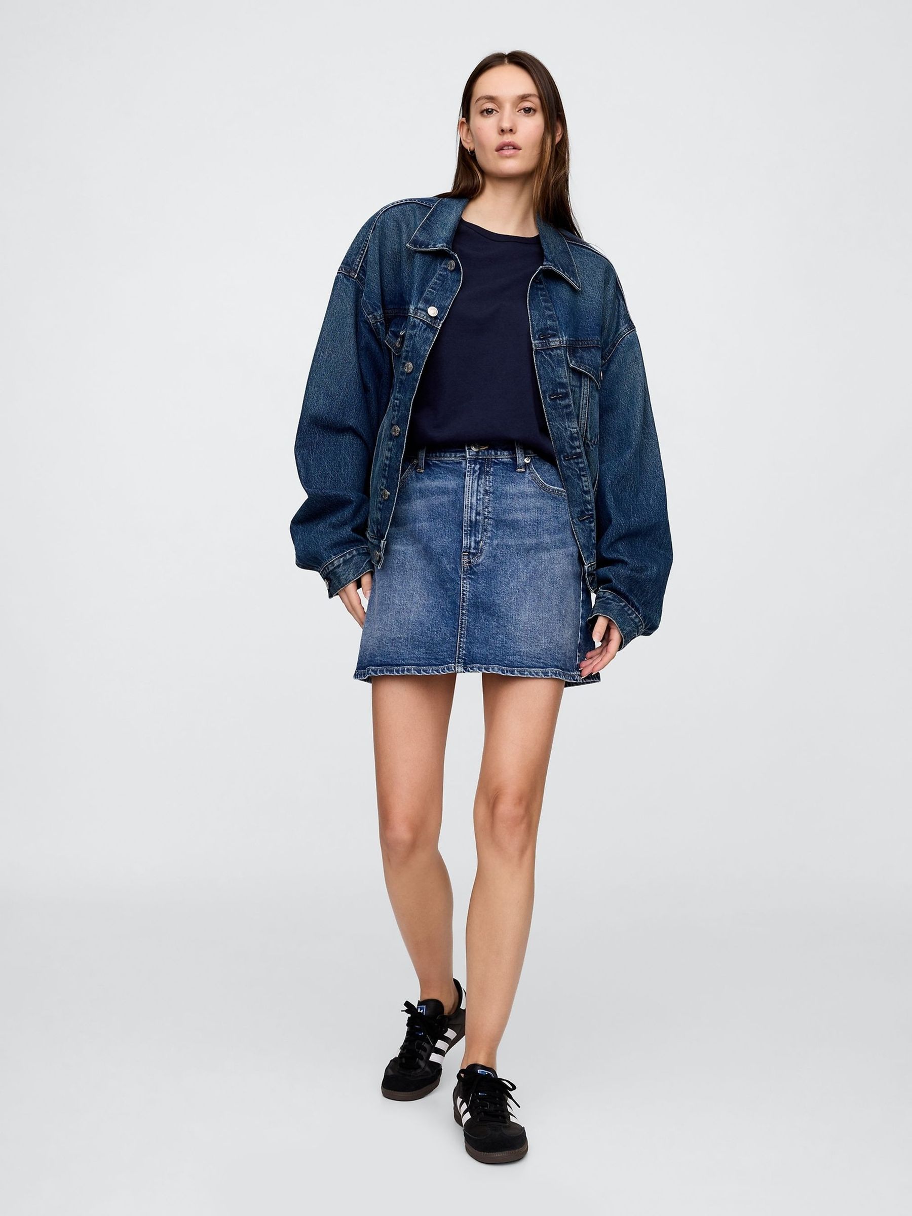 Navy Blue Crew Neck Favourite Cotton Short Sleeve T-Shirt - Image 3 of 6