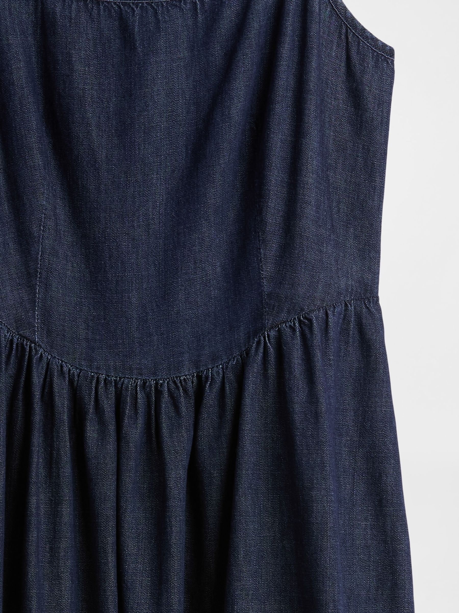 Navy/Blue Denim Maxi Dress - Image 5 of 5