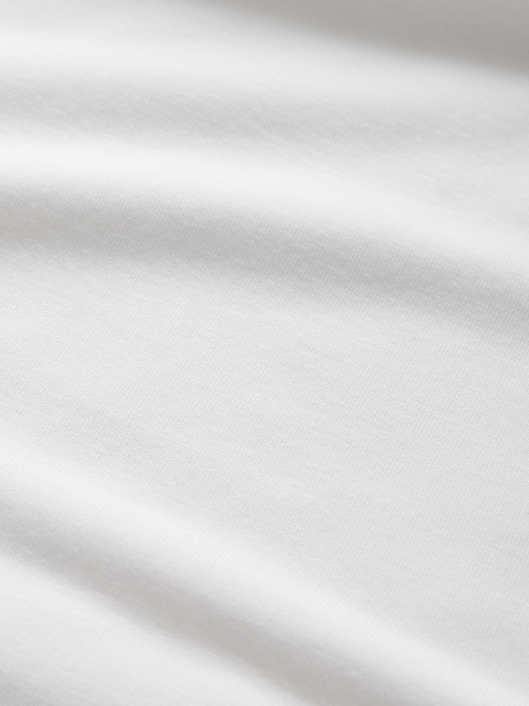 White Breathe Cropped Muscle Vest - Image 4 of 4