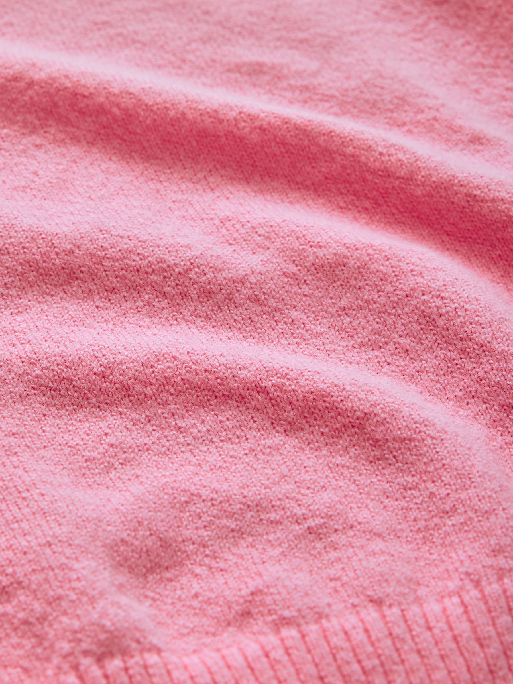 Pink CashSoft Short Sleeve Crew Neck Knit Top - Image 5 of 5