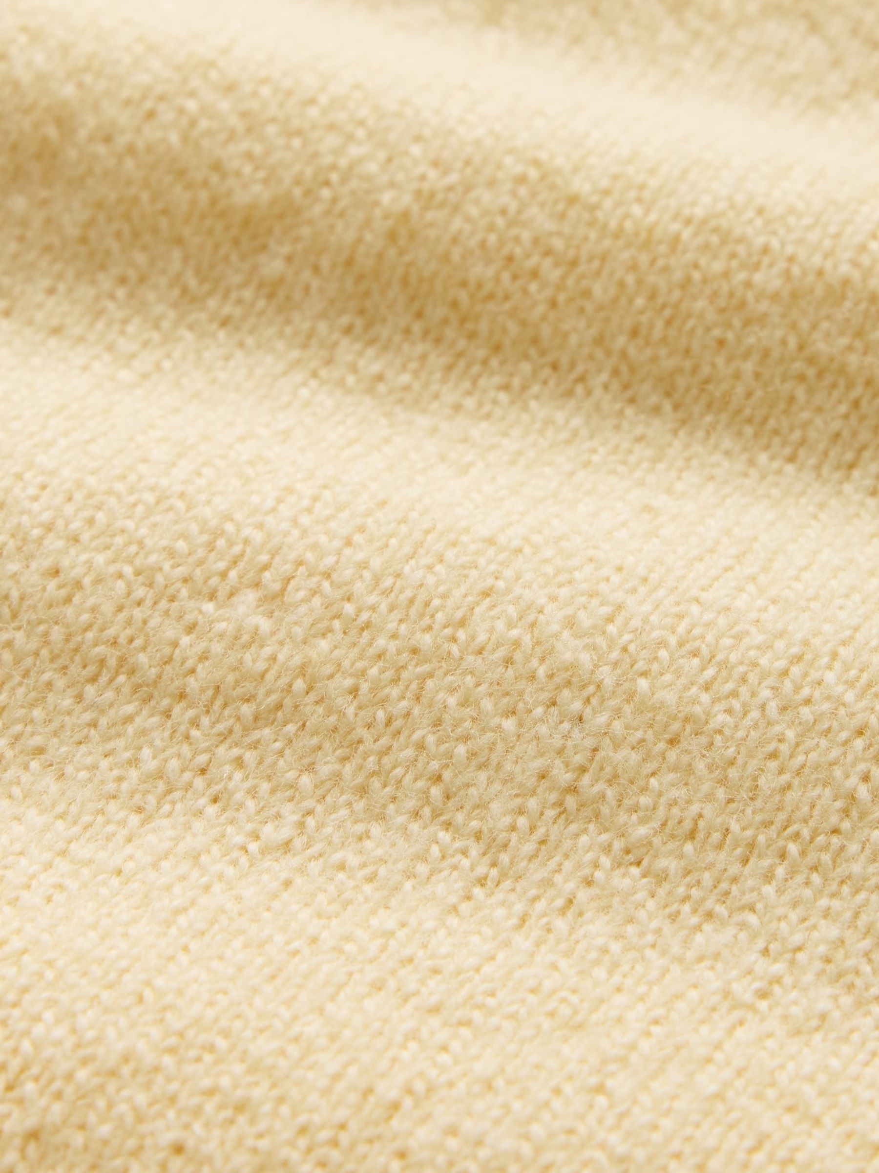 Butter Yellow CashSoft Short Sleeve Crew Neck Knit Top - Image 5 of 5