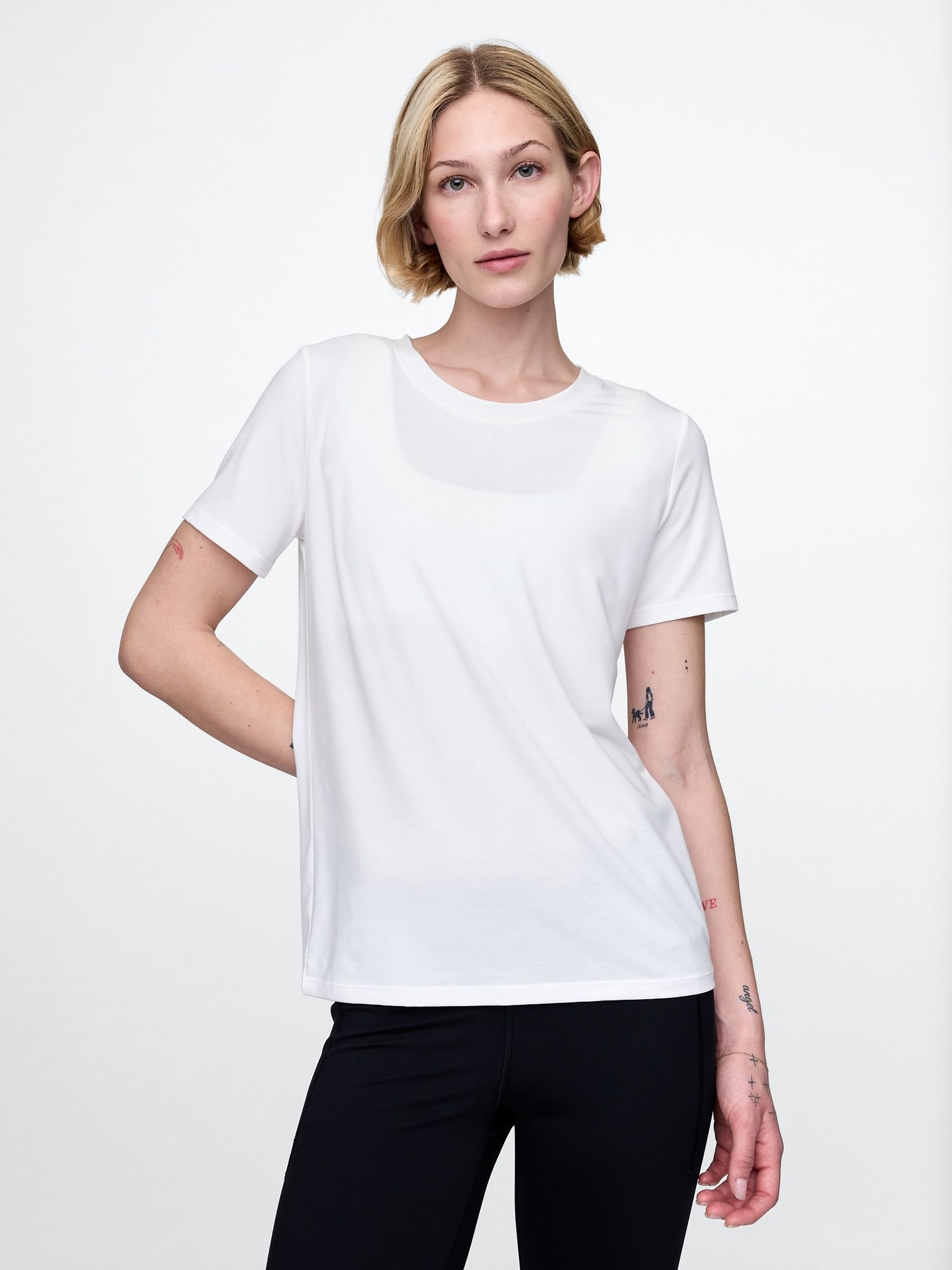 White Breathe Short Sleeve T-Shirt - Image 1 of 3