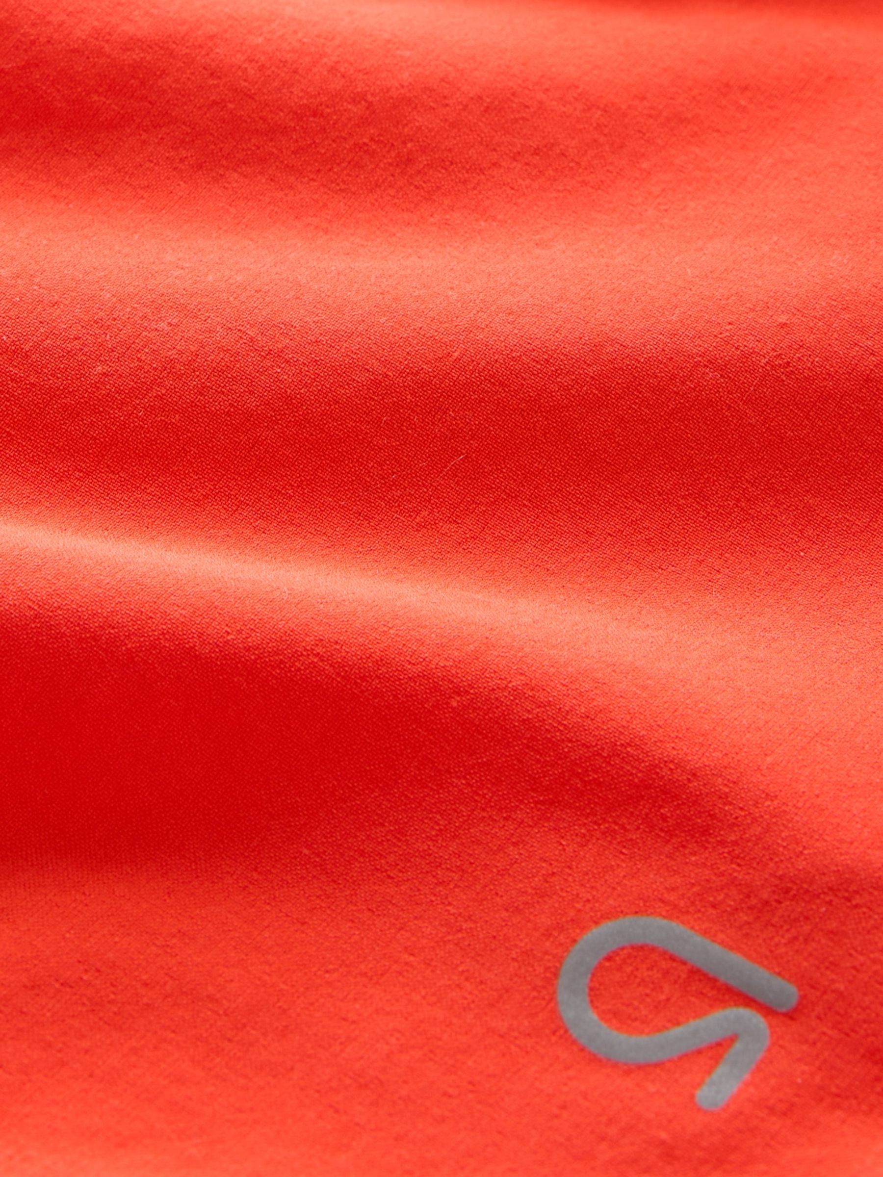 Orange High Waisted Running Shorts - Image 3 of 3 Orange High Waisted Running Shorts - Image 3 of 3