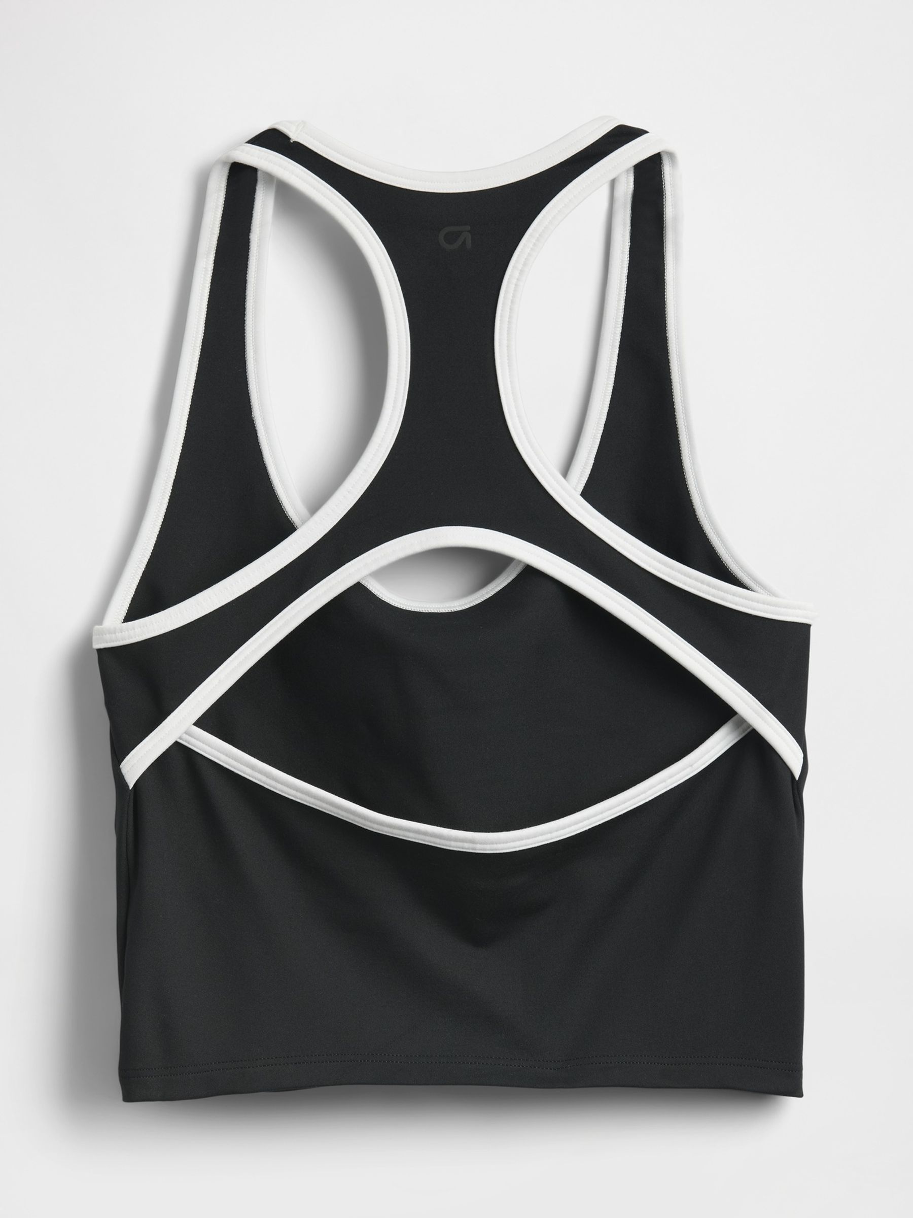 Black/White Power Racerback Brami - Image 5 of 5