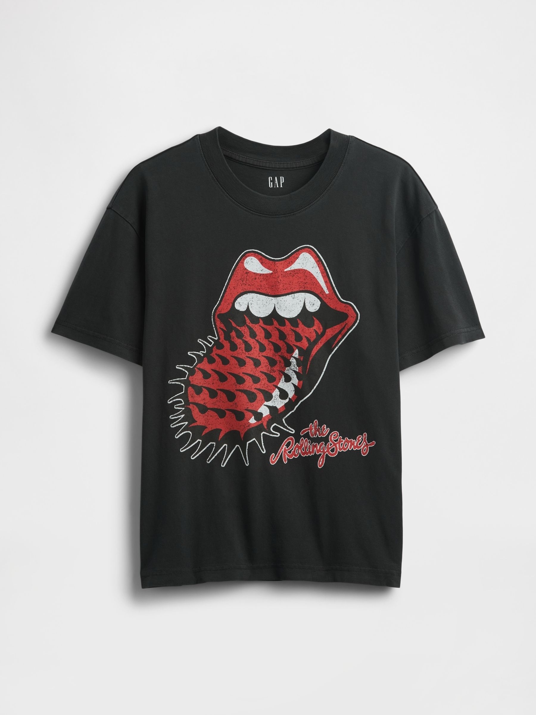 Black Rolling Stone Graphic T-Shirt - Image 4 of 5