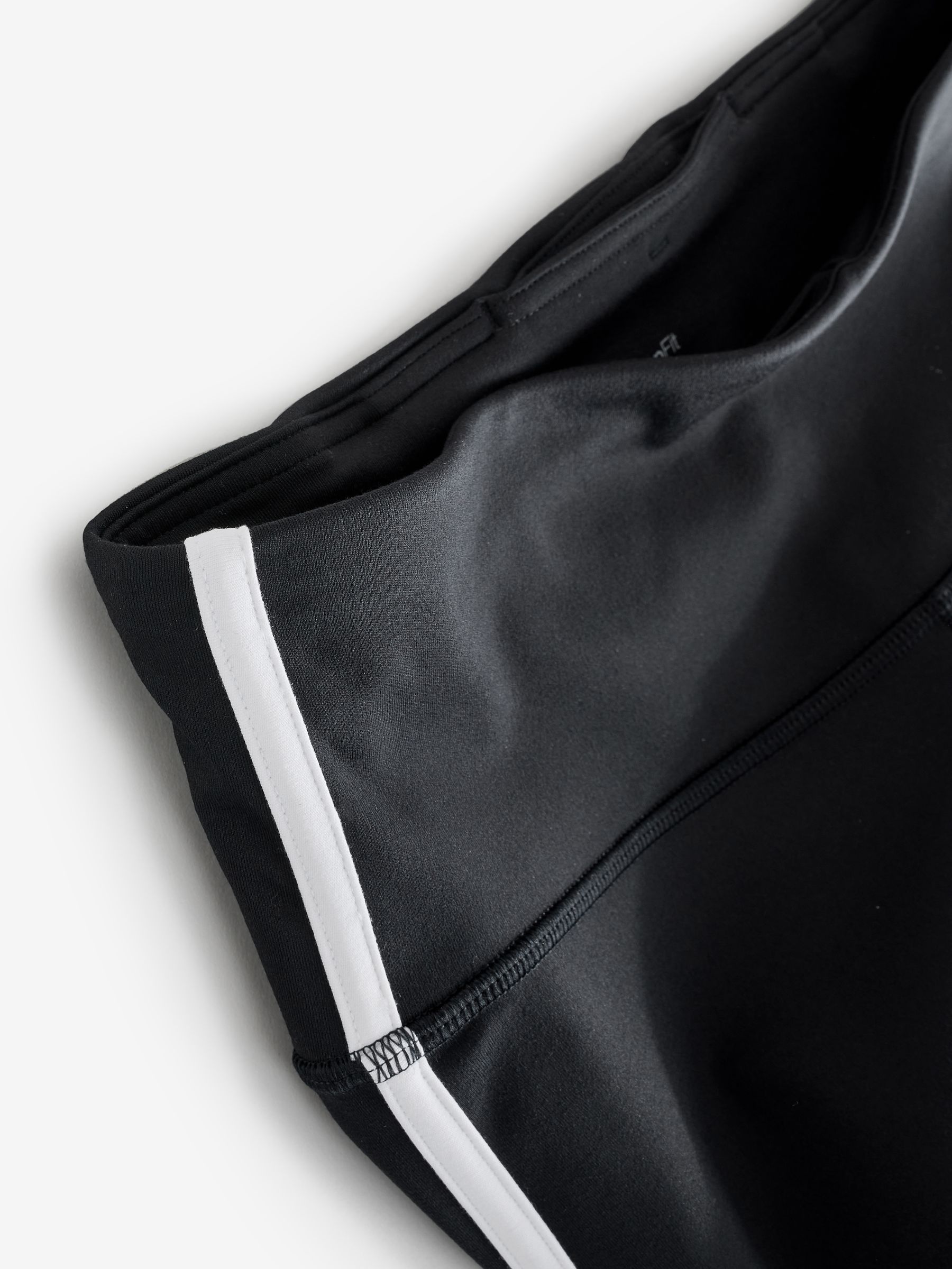 Black Flare High Waisted Power Stretch Leggings - Image 4 of 4