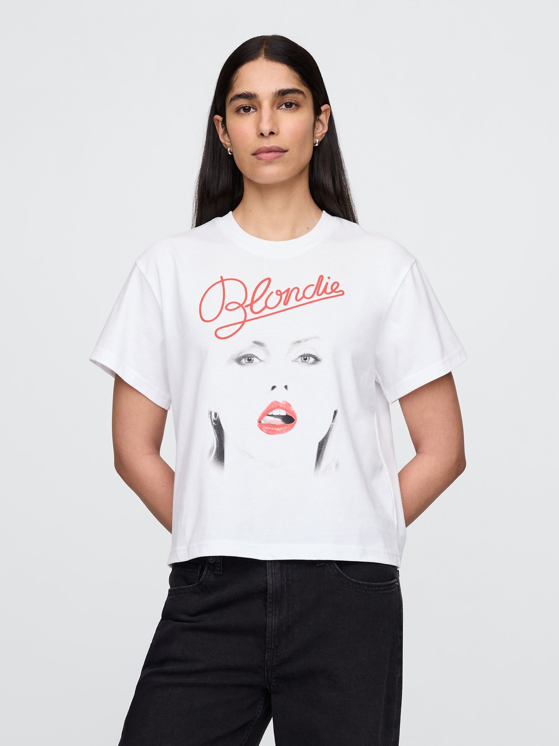 White Blondie Graphic T-Shirt - Image 1 of 5