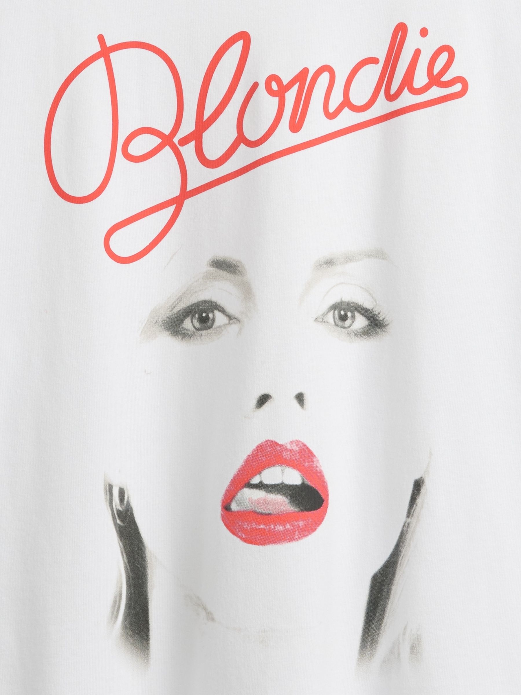 White Blondie Graphic T-Shirt - Image 5 of 5