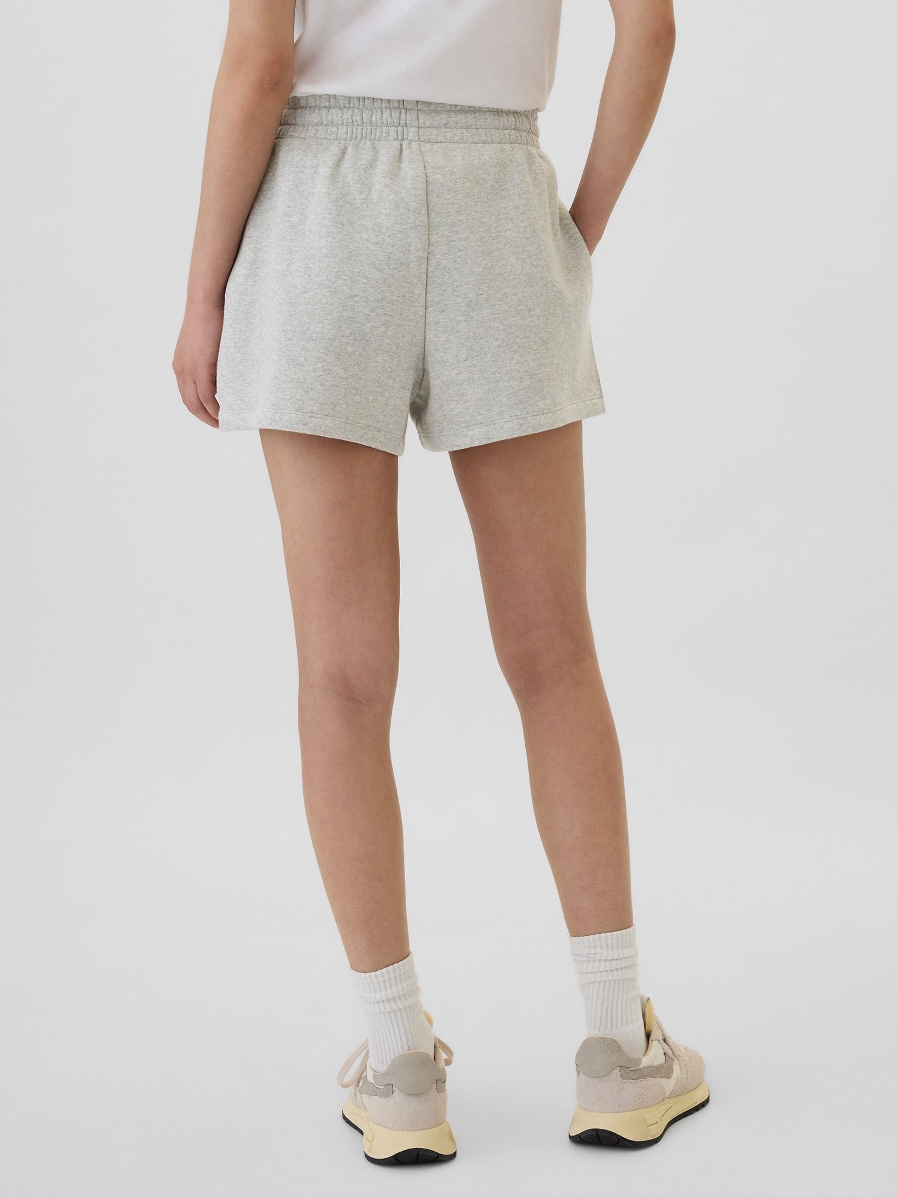 Grey Logo Pull On Shorts - Image 2 of 5
