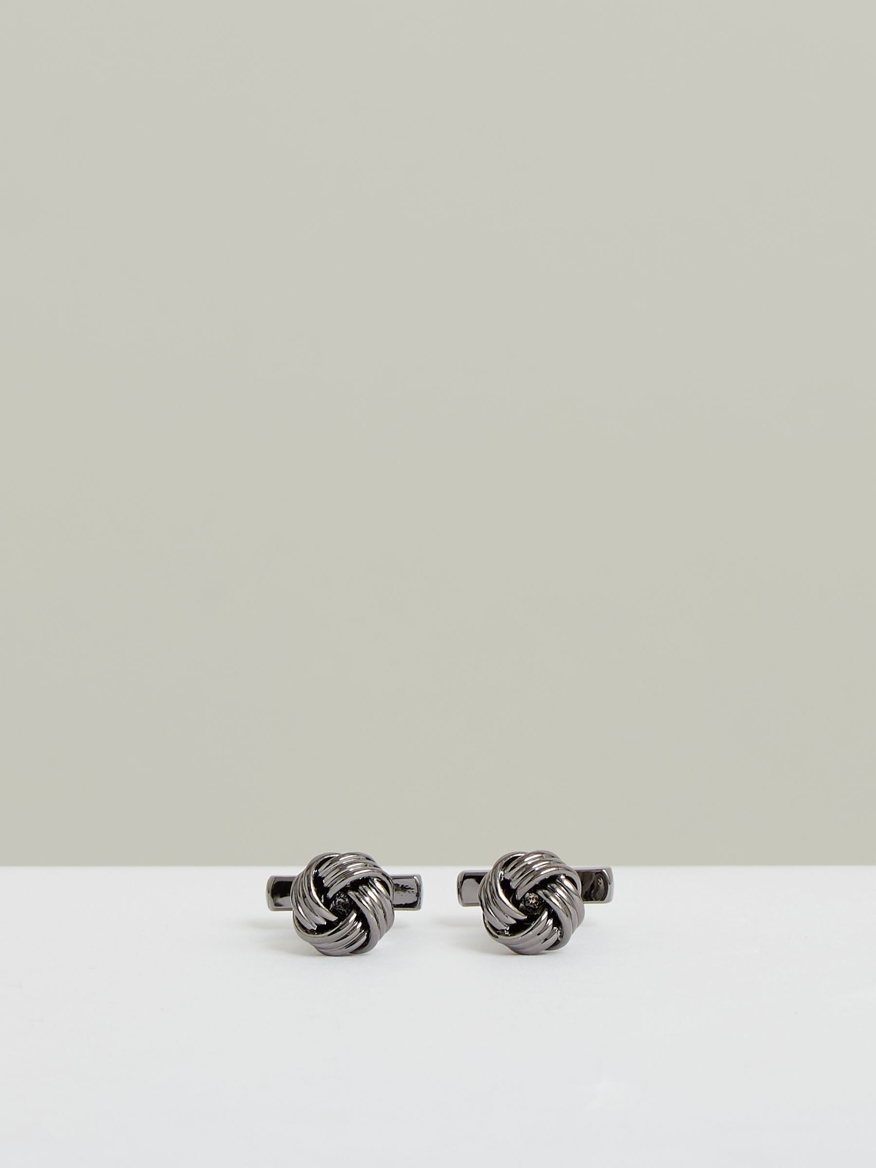 Cufflinks in Gunmetal - Image 1 of 5