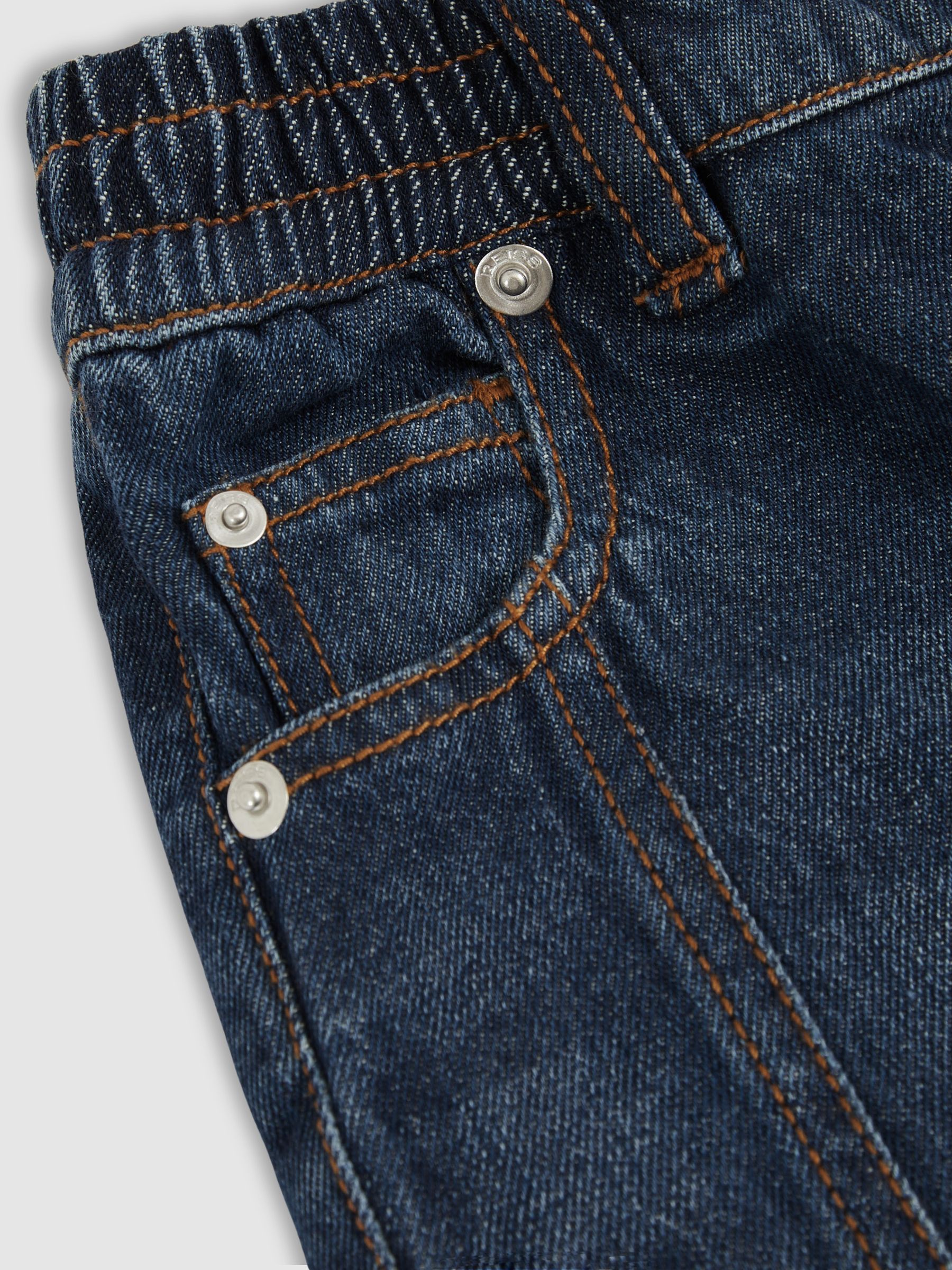 4-9 yrs Knee-Length Denim Shorts in Blue - Image 5 of 5