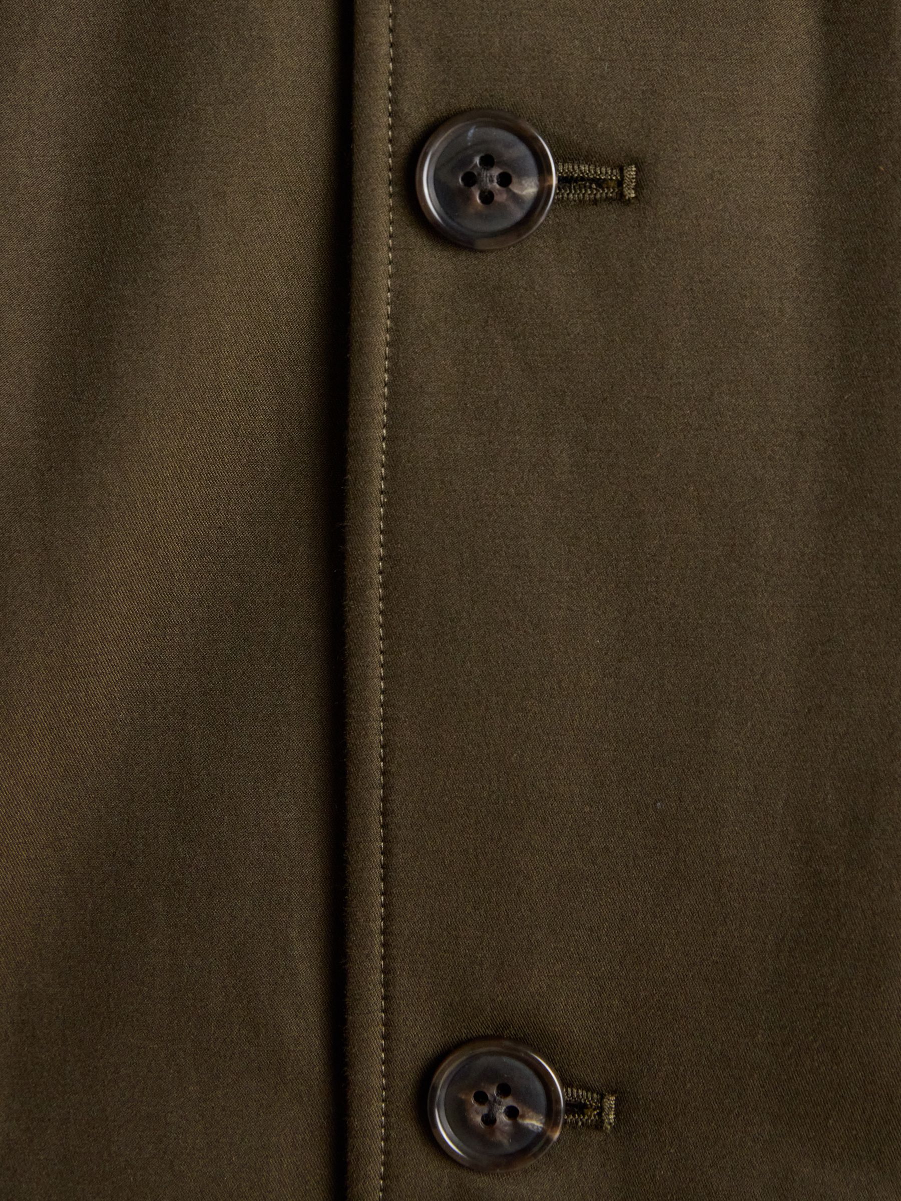 Khaki Green Reversible Mac - Image 3 of 8