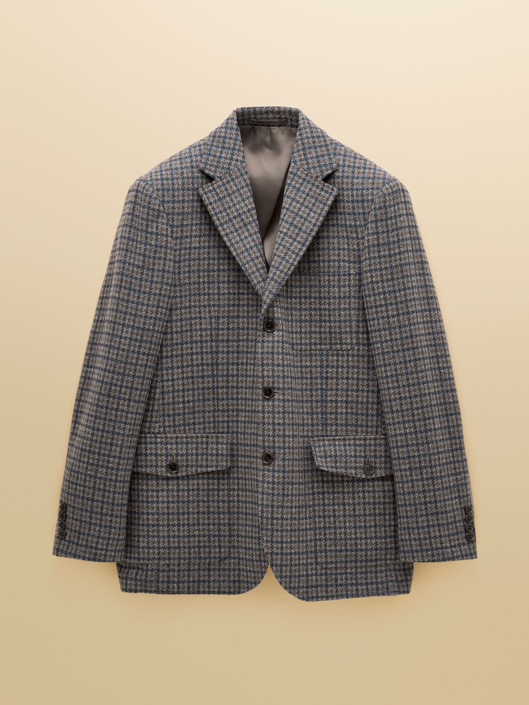 Grey Heritage Puppytooth Wool Blend Blazer - Image 15 of 15