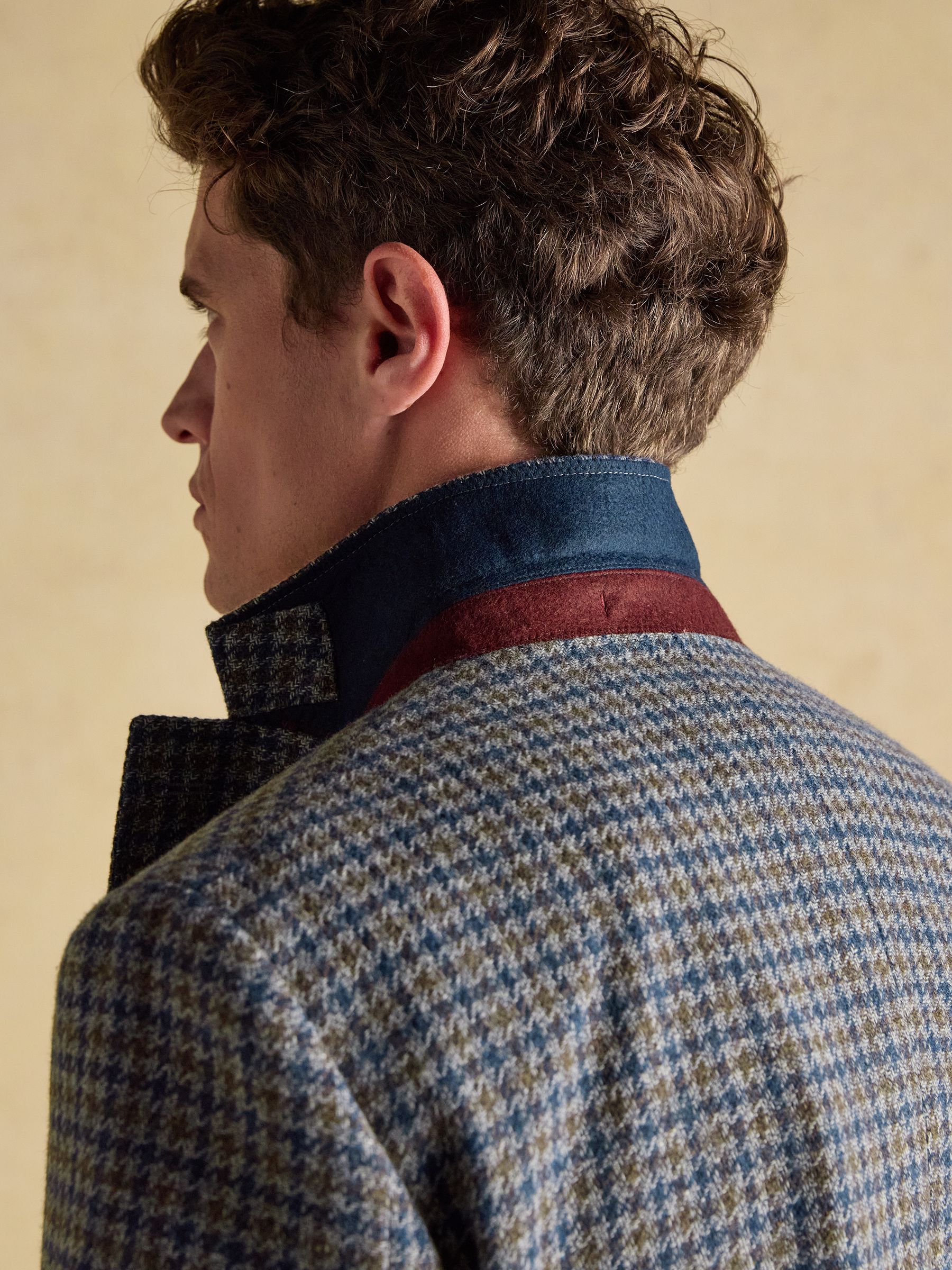 Grey Heritage Puppytooth Wool Blend Blazer - Image 7 of 15