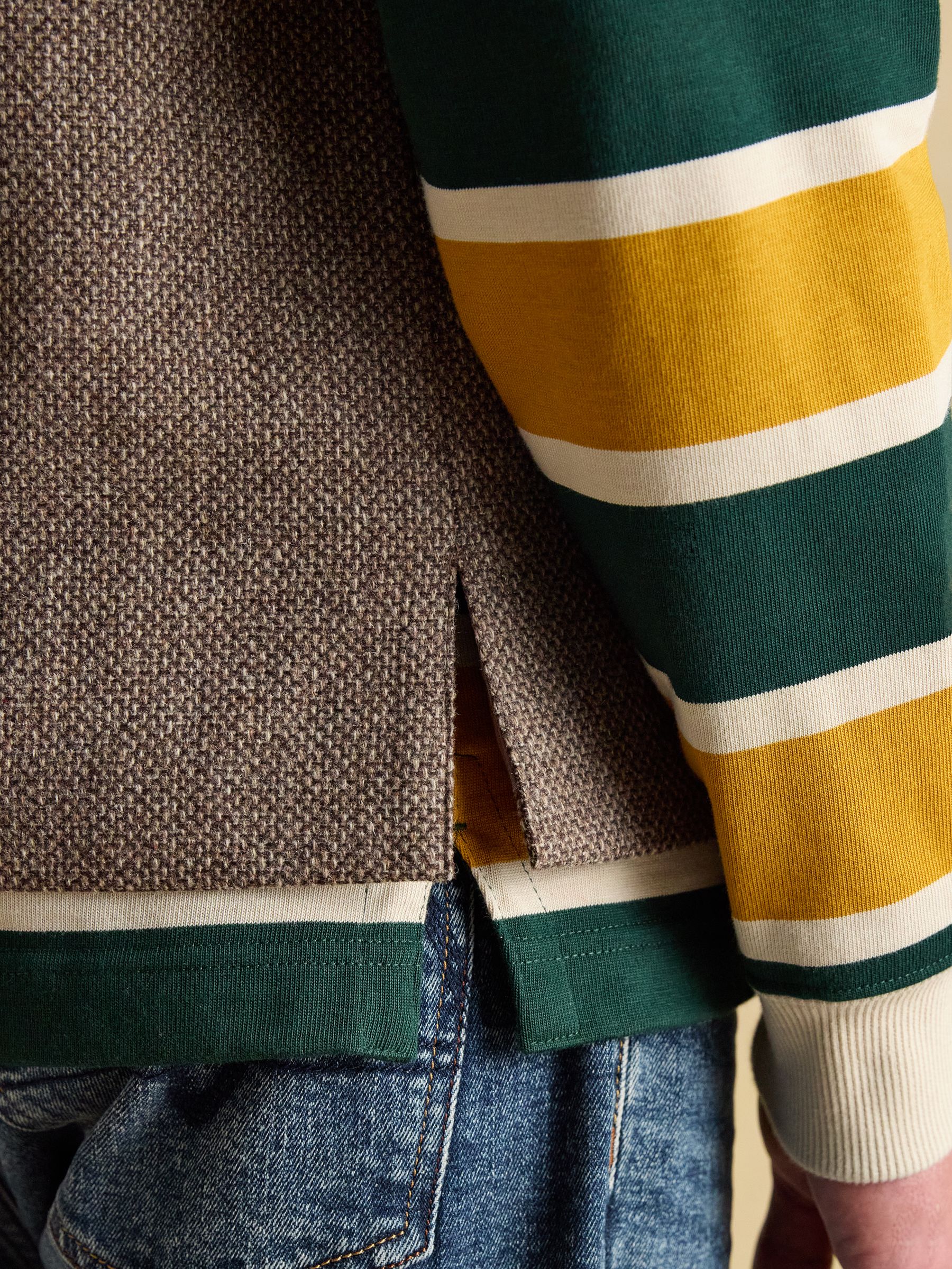 Stone Wool Blend Tweed Gilet - Image 7 of 14