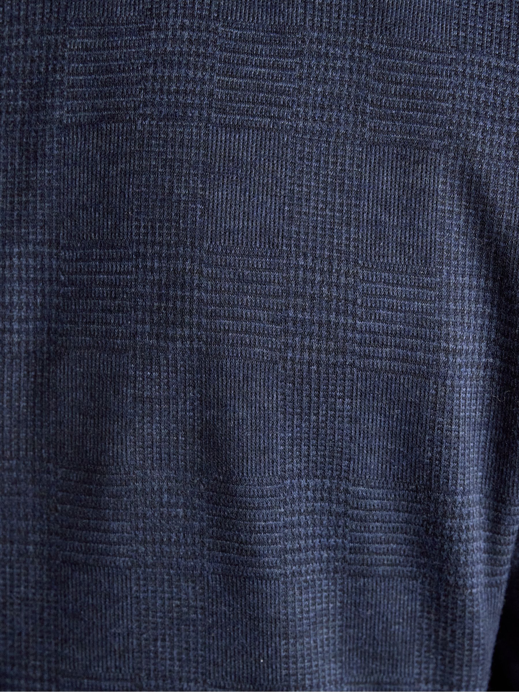 Blue Relaxed Jersey Prince of Wales Check Suit Jacket - Image 11 of 13