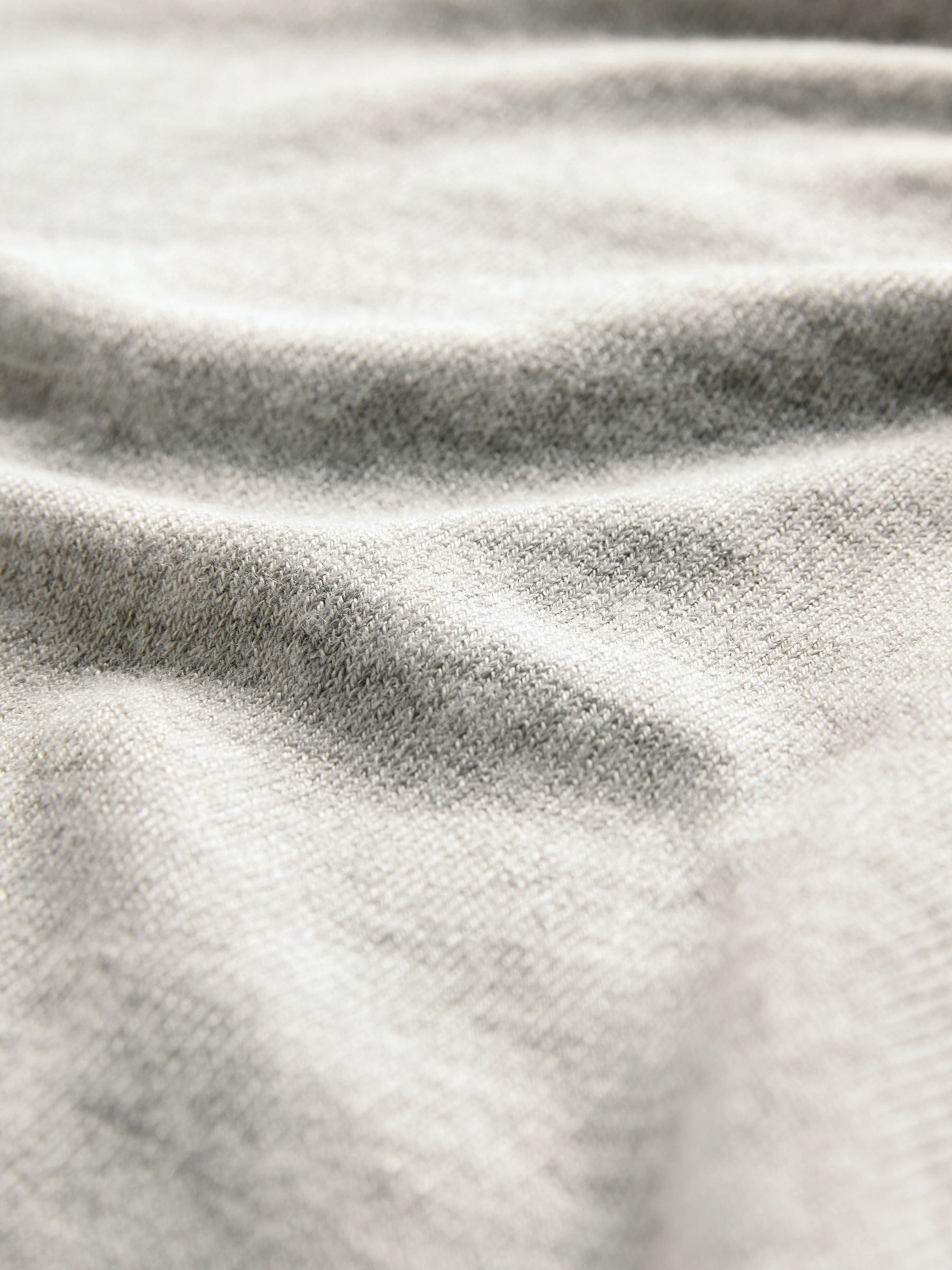 Black/Charcoal Grey/Grey Marl - 3 Pack V-Neck Fine Knit Jumpers - Image 5 of 6