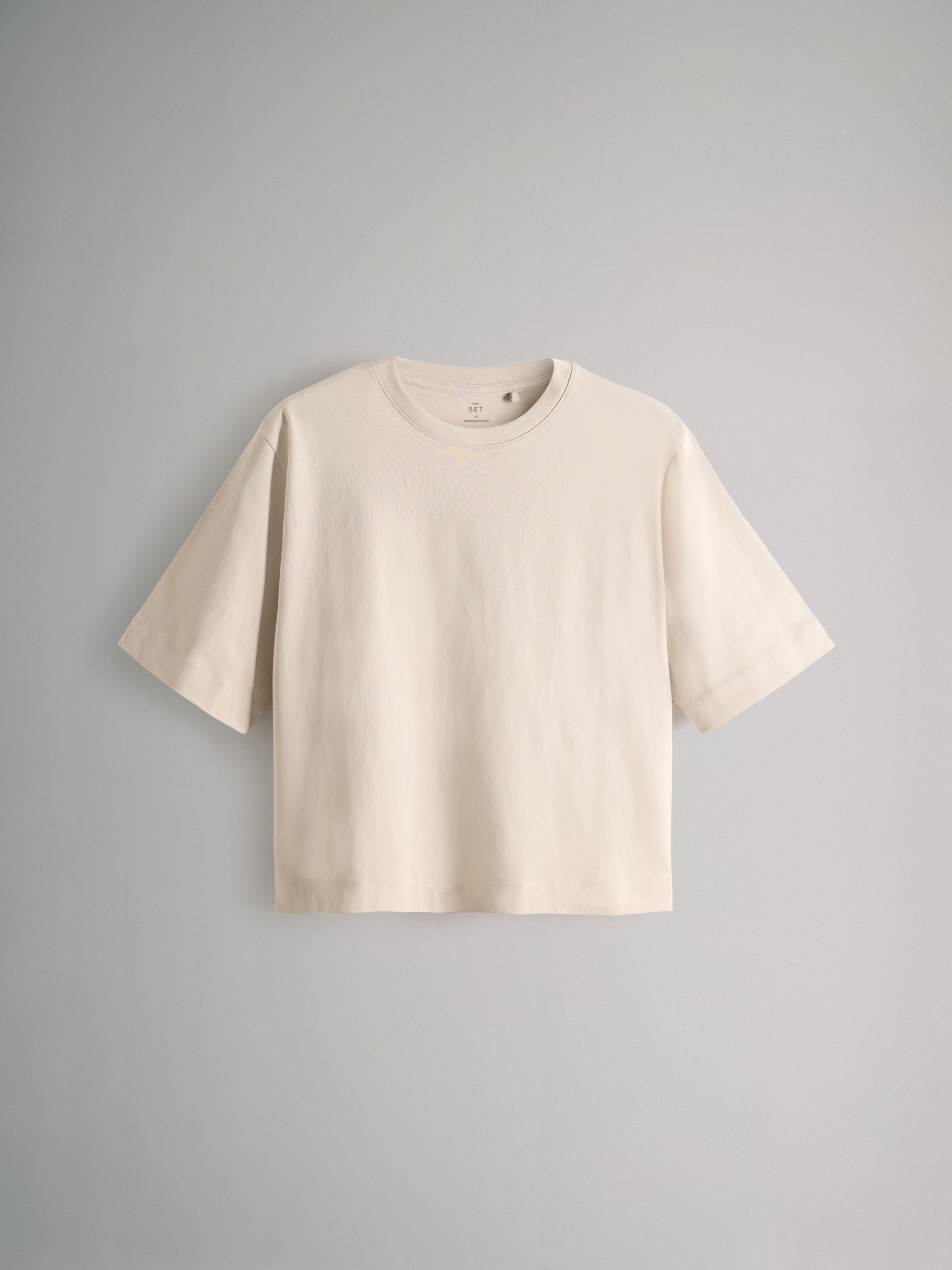 Black/Chocolate Brown/Taupe Brown/Neutral/White - 5 Pack Heavyweight Relaxed Short Sleeve T-Shirts - Image 4 of 8