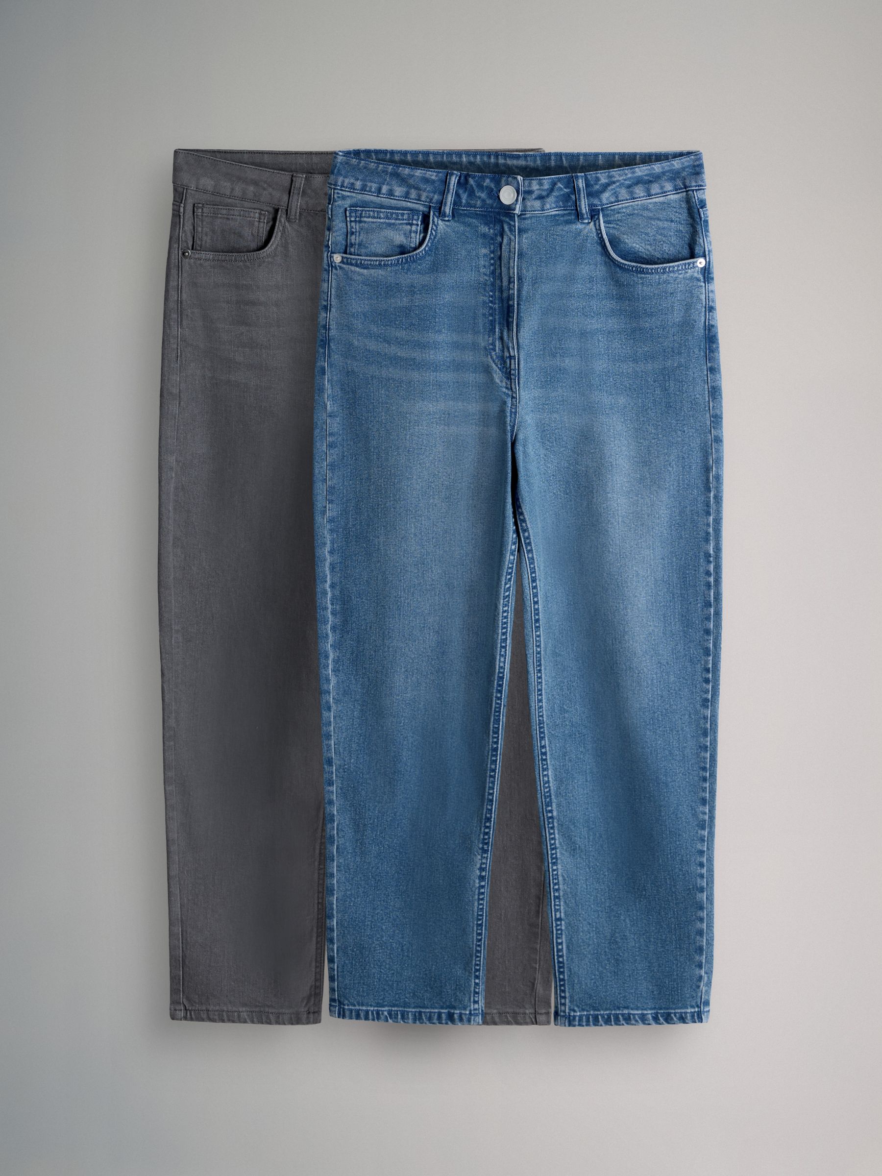 2 Pack Denim Mom Jeans - Image 2 of 10