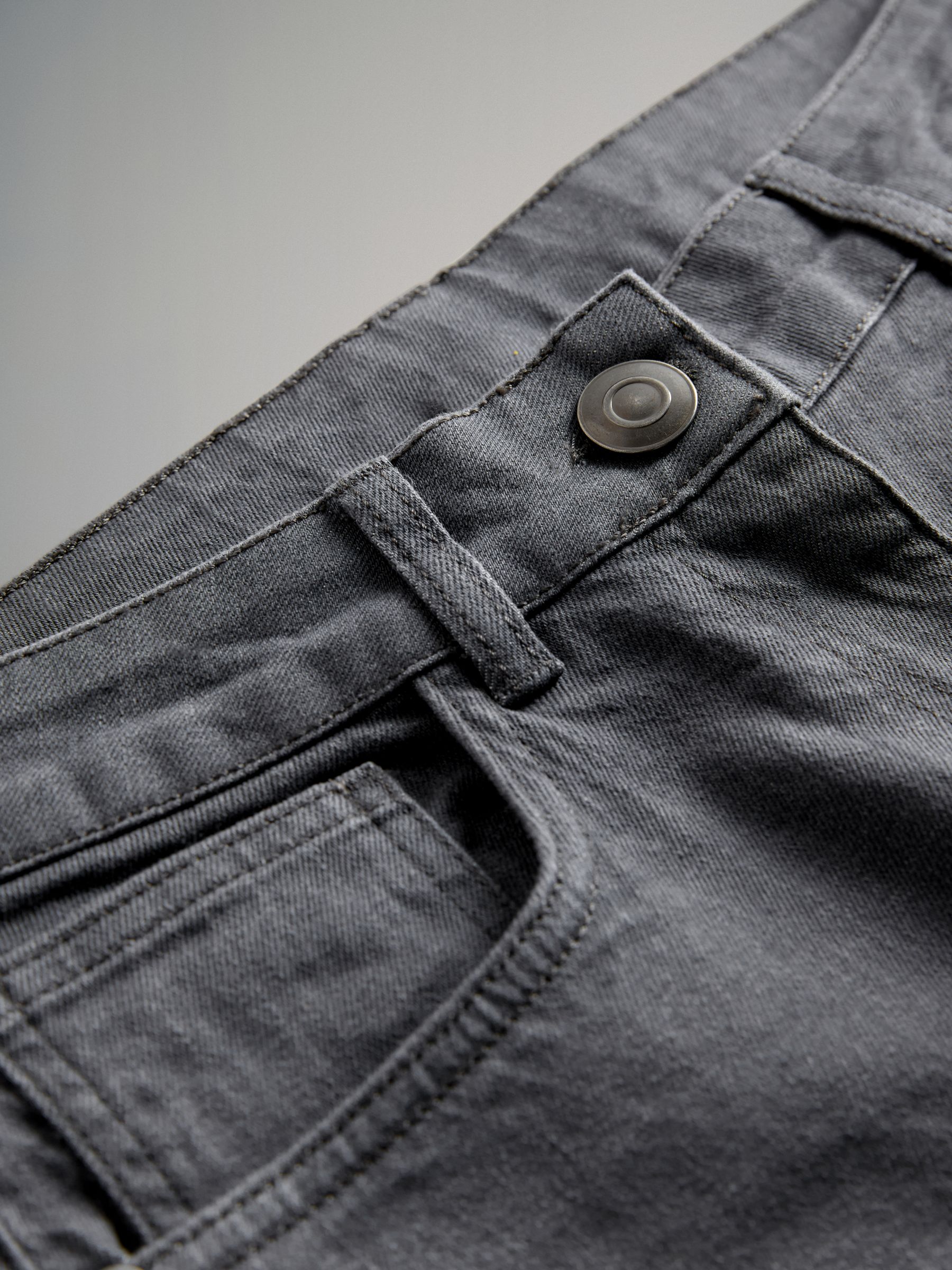 Light Blue/Grey 2 Pack Denim Mom Jeans - Image 6 of 6