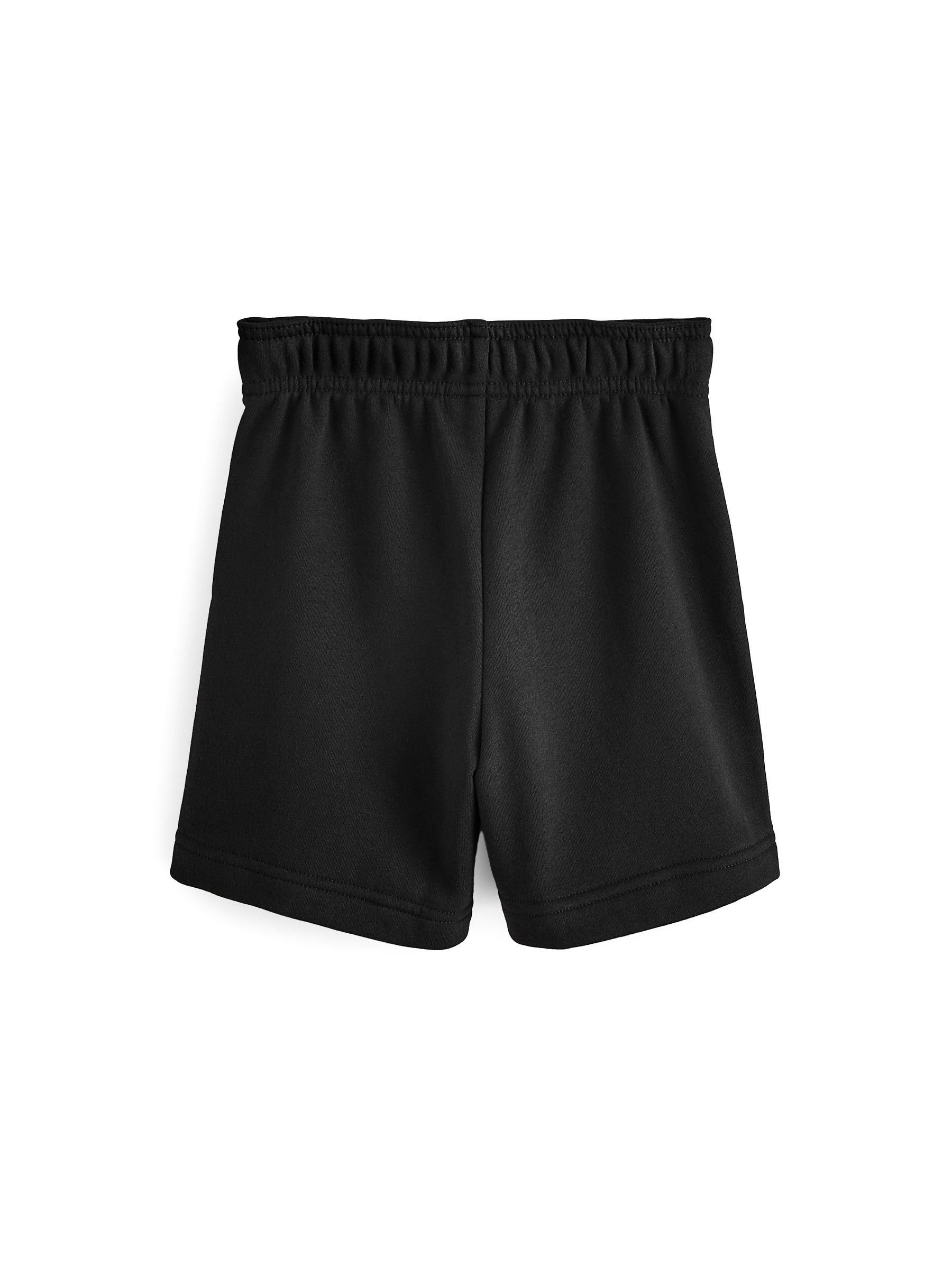 Black Logo Pull On Fleece-Lined Shorts (4-13yrs) - Image 2 of 4