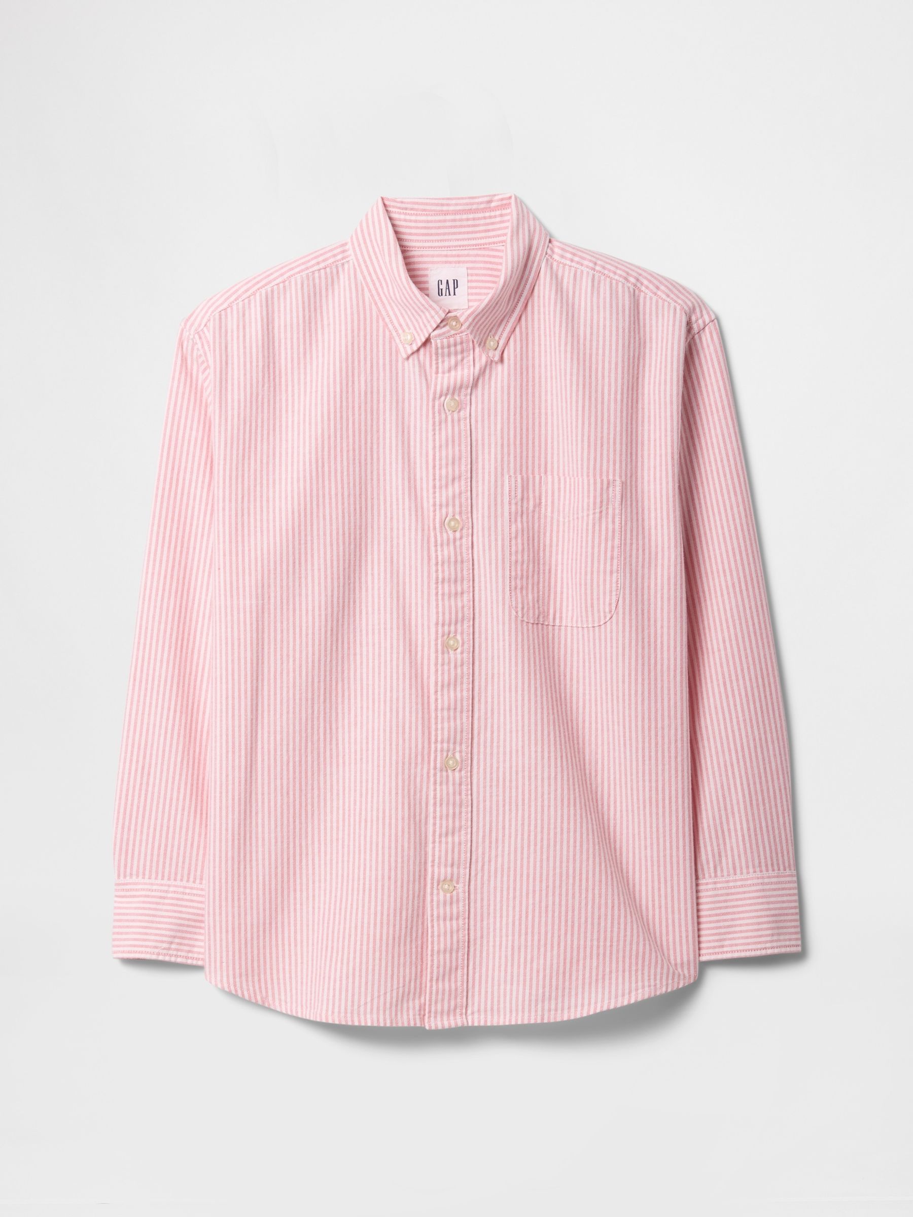 Pink Relaxed Oxford Shirt (4-13yrs) - Image 3 of 5
