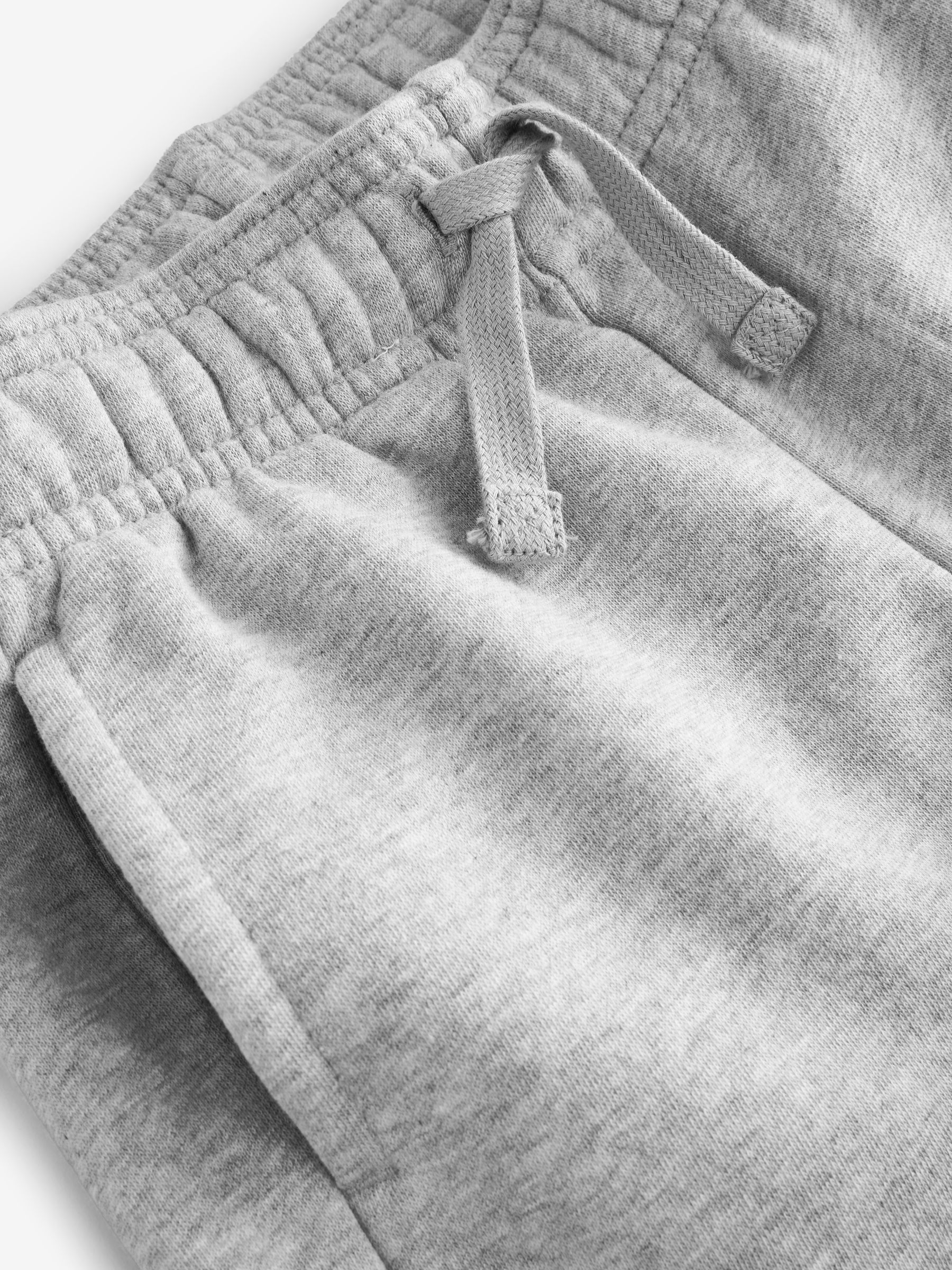 Grey Logo Pull On Fleece-Lined Shorts (4-13yrs) - Image 3 of 4