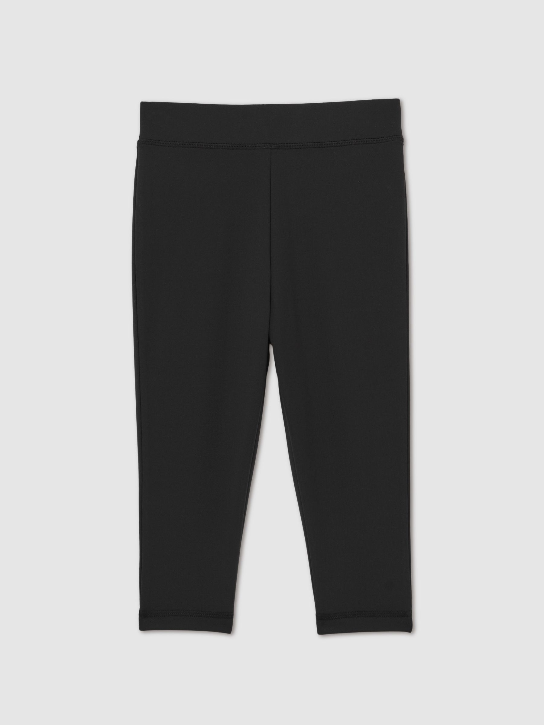 Three-Quarter Length Leggings in Black - Image 2 of 4