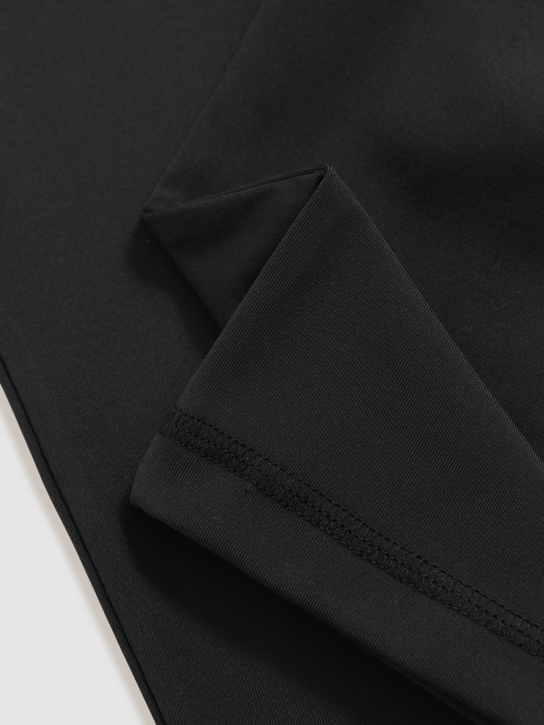 Three-Quarter Length Leggings in Black - Image 4 of 4