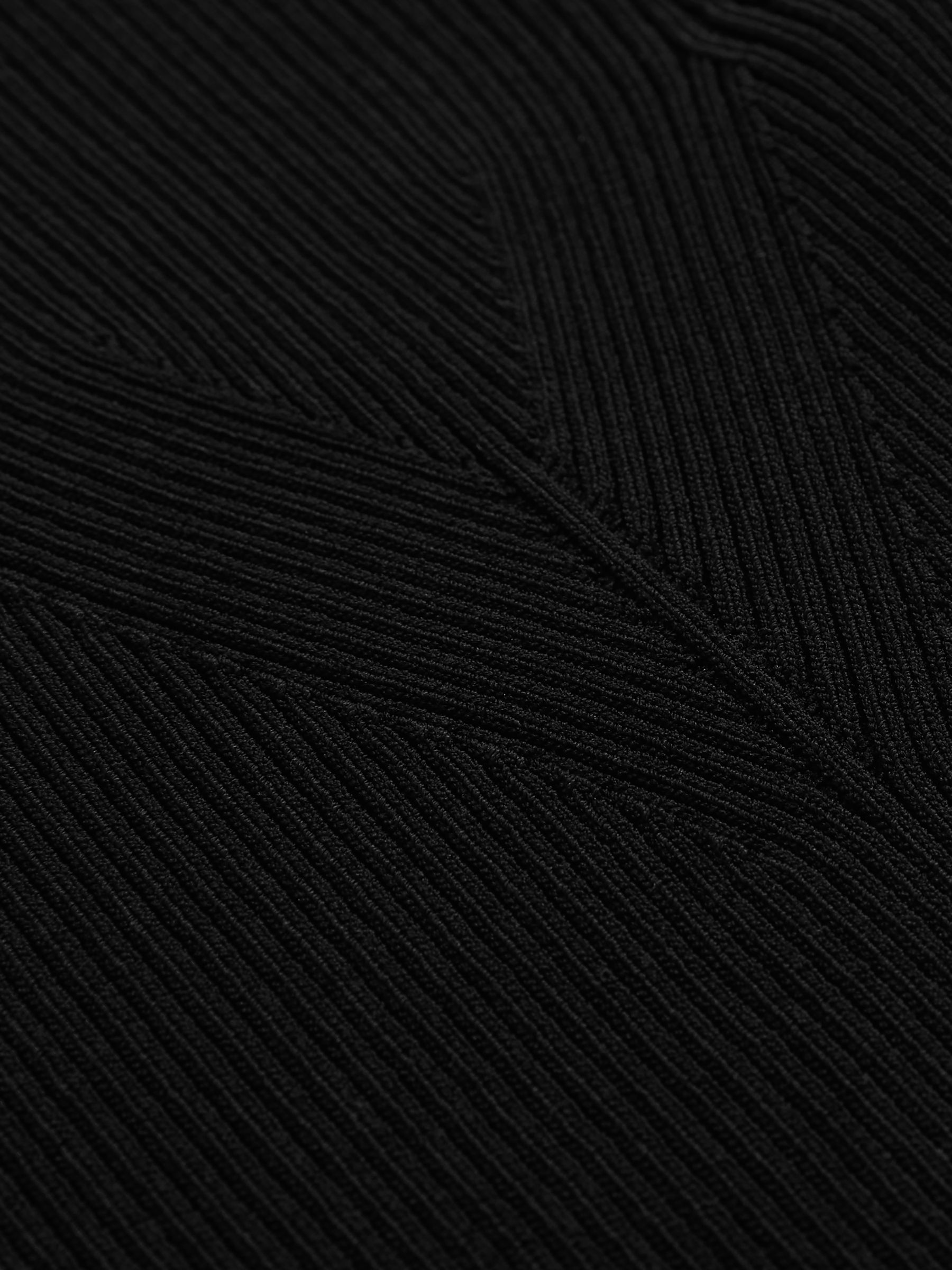 McLaren F1 Team Cut-Out Knit Crop Top in Black - Image 7 of 7