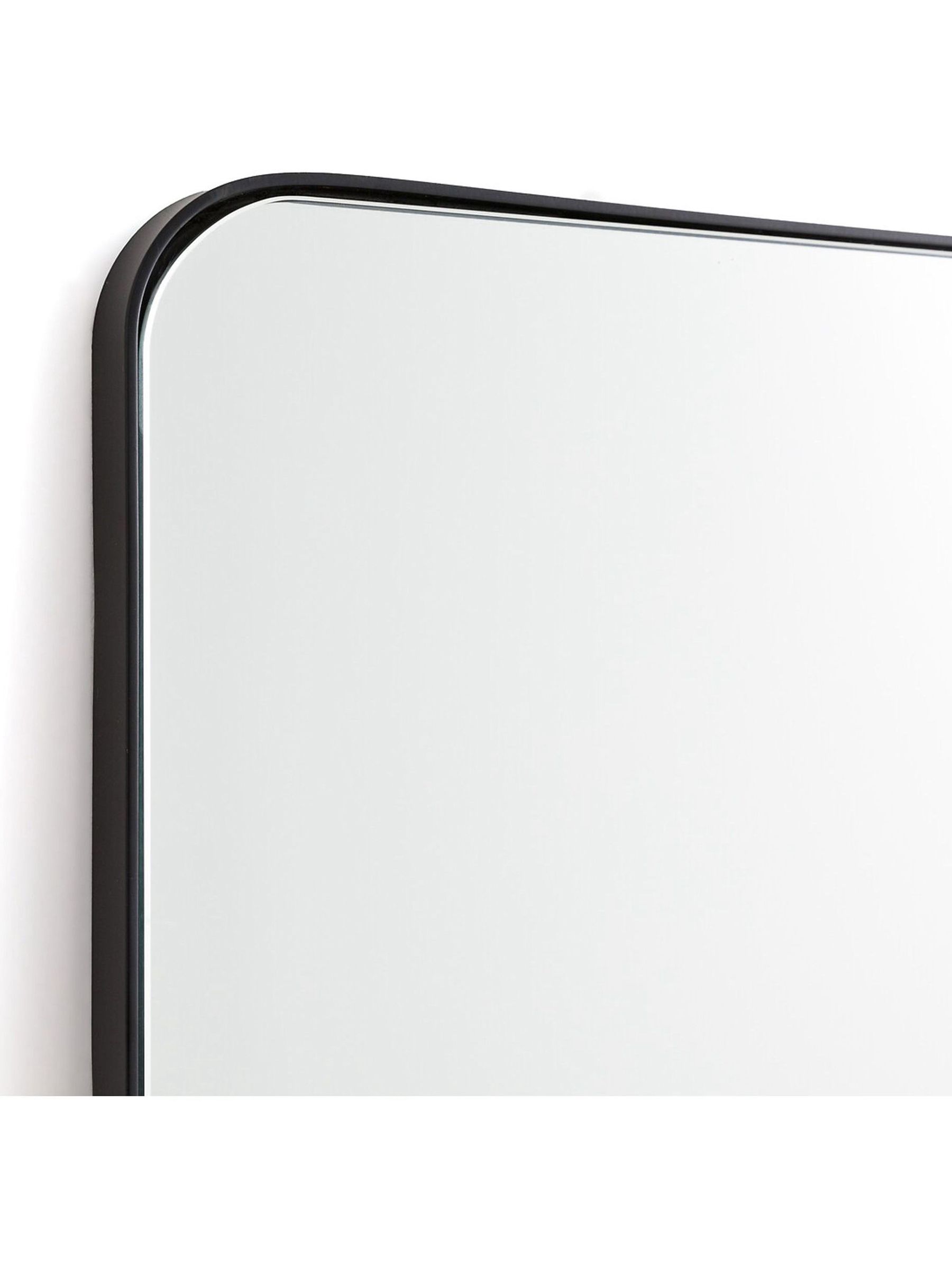 La Redoute Intérieurs Oak Iodus 100 x 70cm Rectangular Metal Mirror - Image 2 of 2