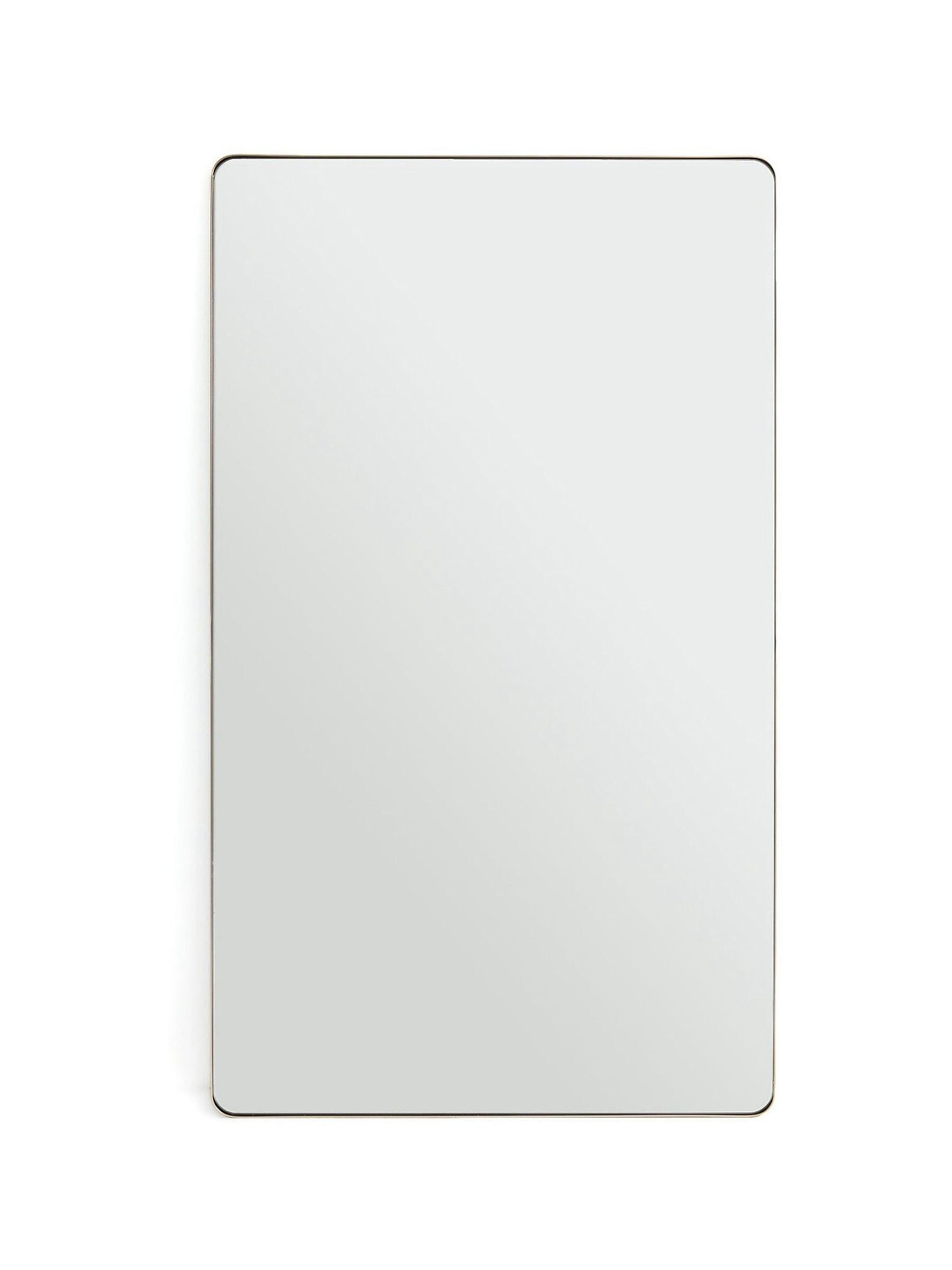 La Redoute Intérieurs Brass Iodus 100 x 70cm Rectangular Metal Mirror - Image 1 of 2