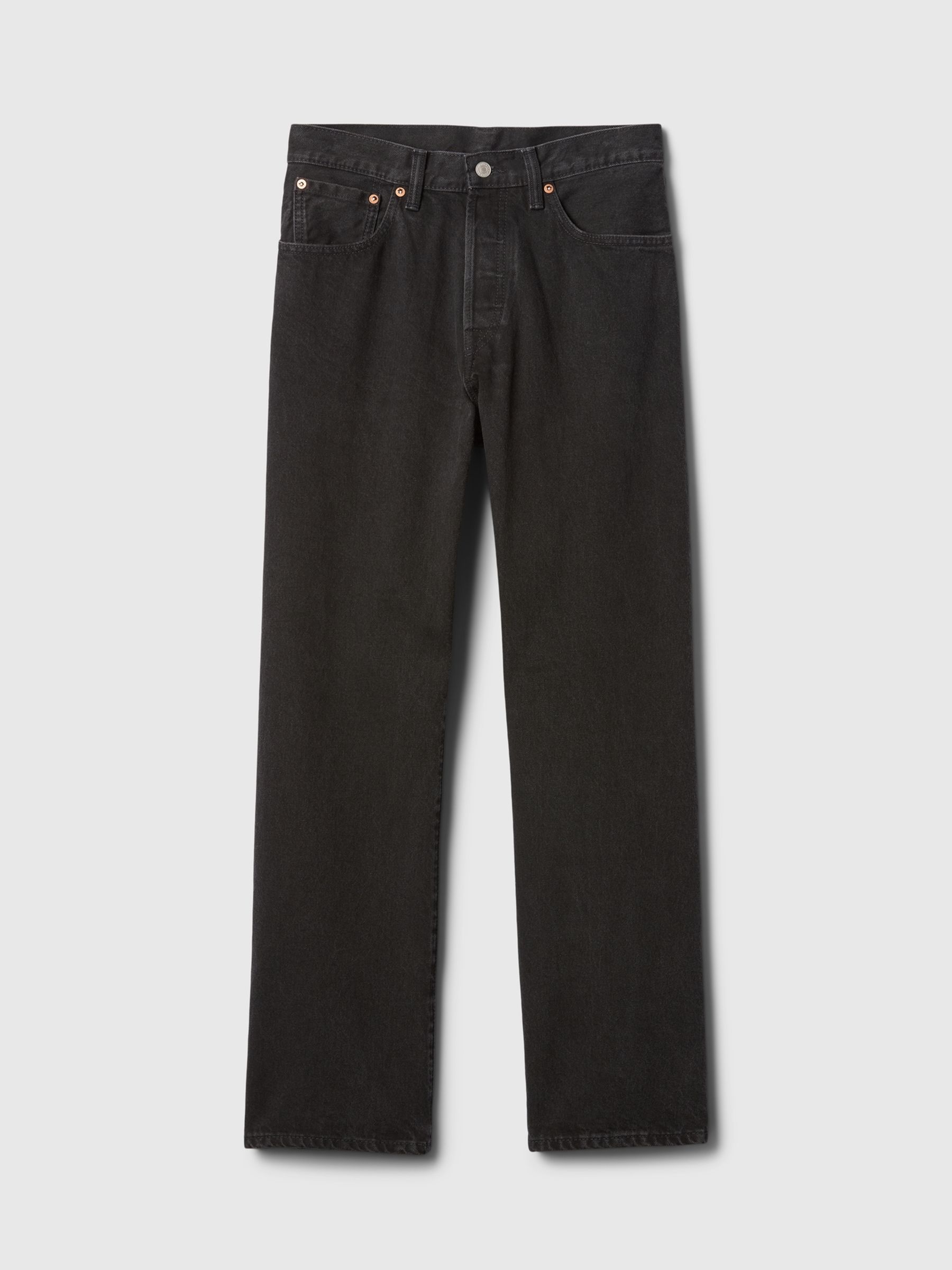 Black 90s Loose Jeans - Image 5 of 7