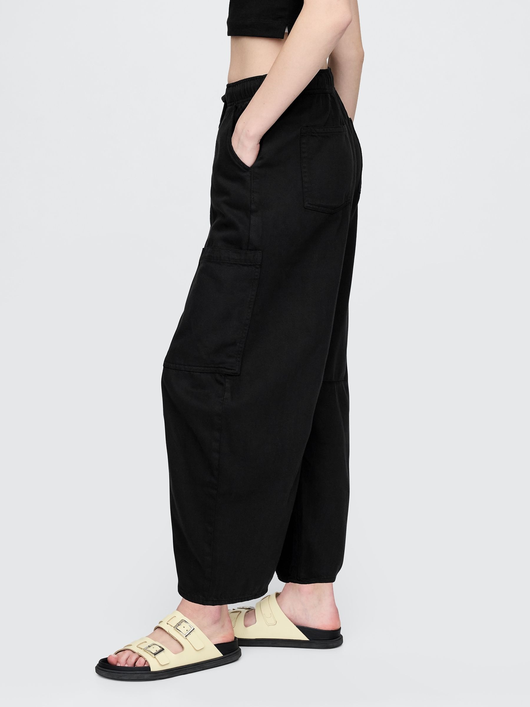 Black Mid Rise UltraSoft Easy Horseshoe Jeans - Image 4 of 10