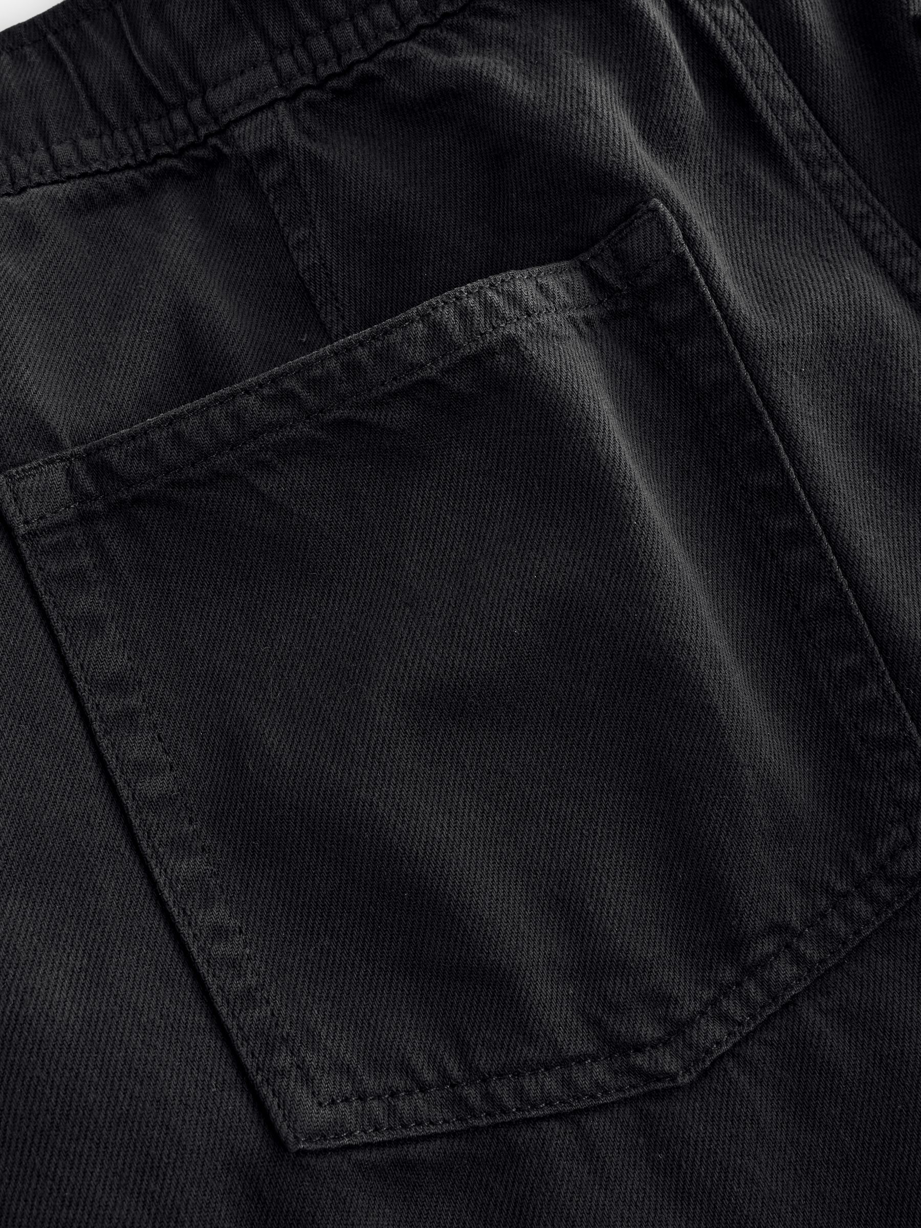 Black Mid Rise UltraSoft Easy Horseshoe Jeans - Image 9 of 10