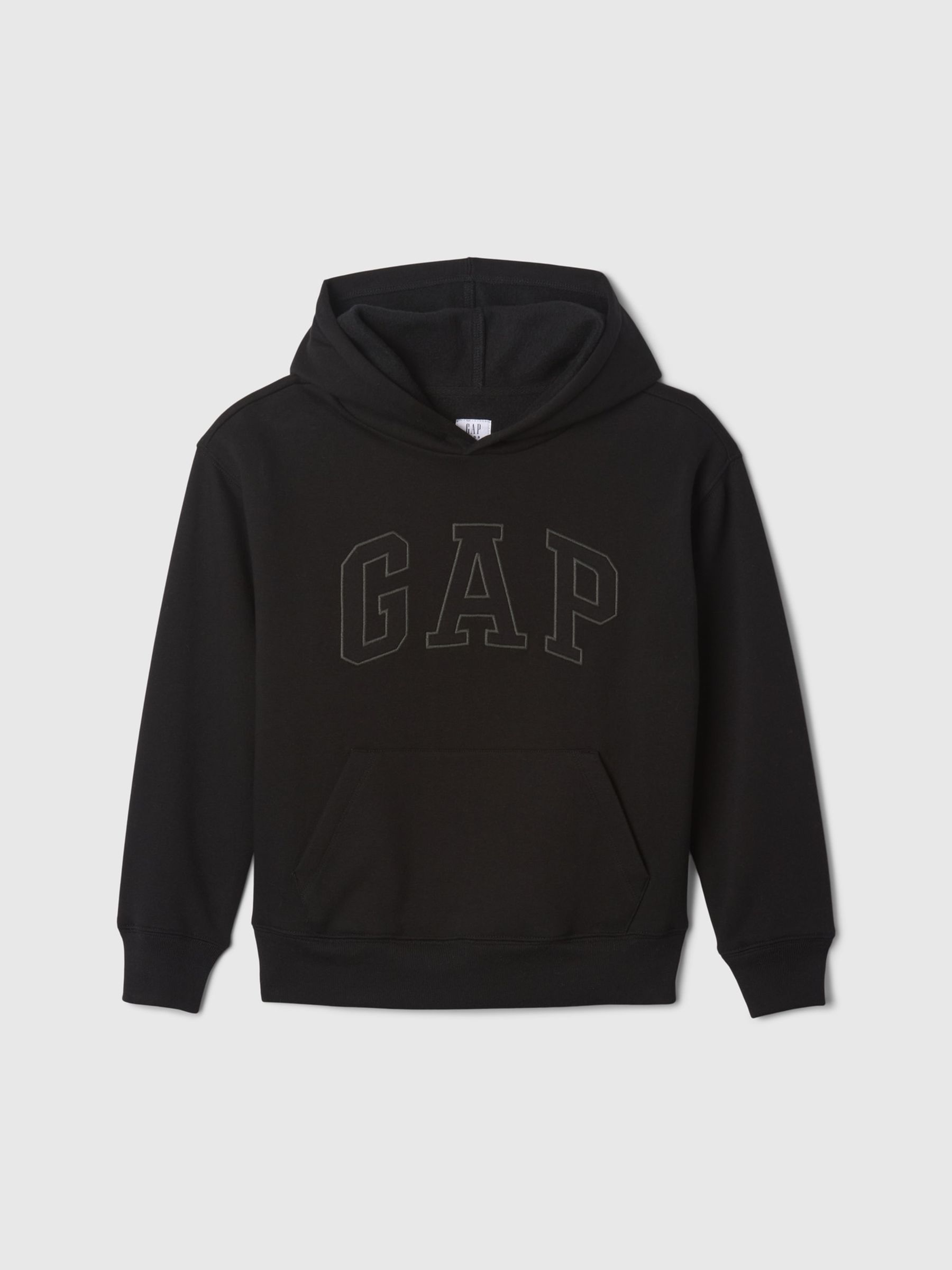 Black Pullover Vintage Logo Hoodie (4-13yrs) - Image 1 of 2