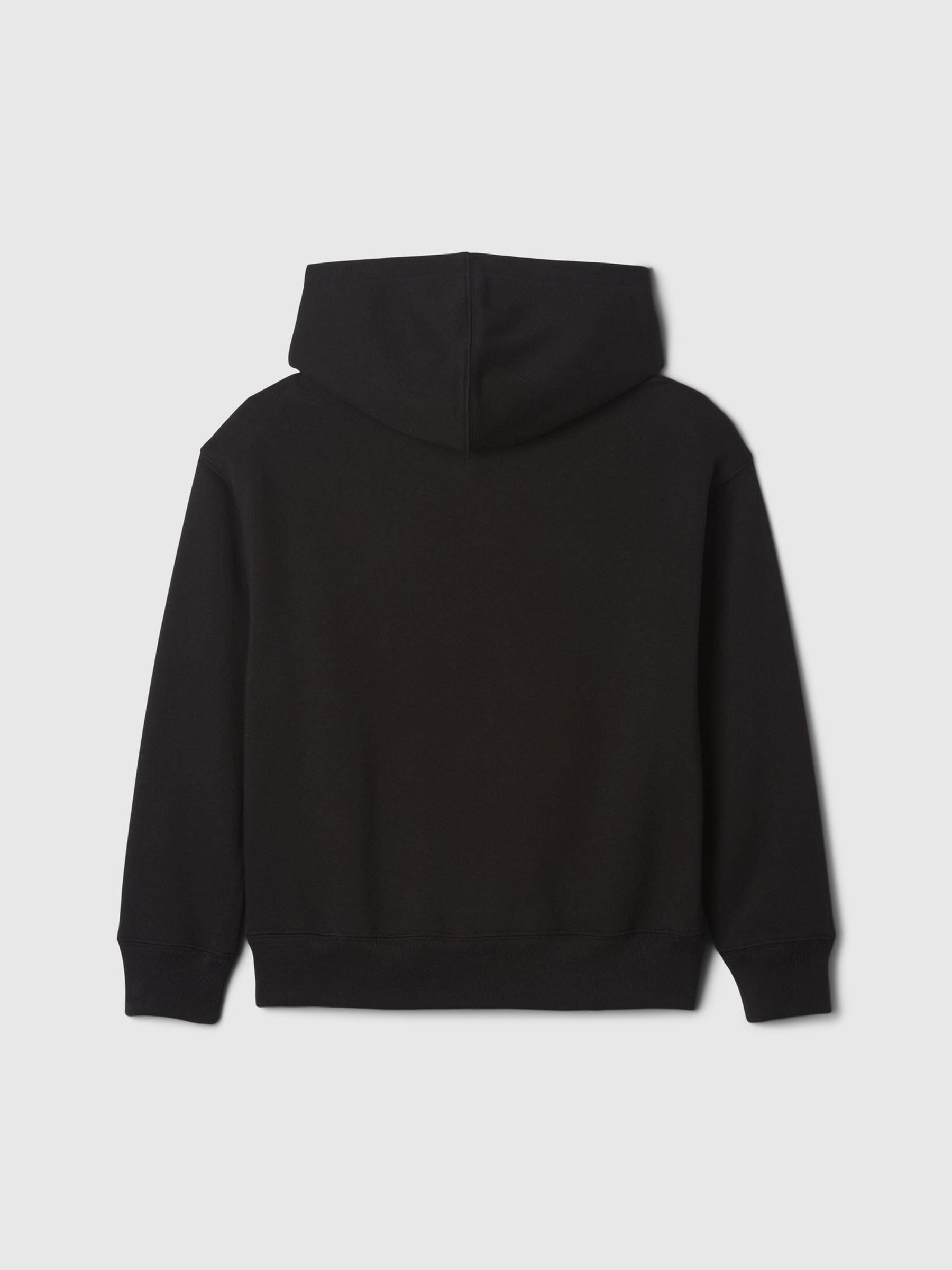 Black Pullover Vintage Logo Hoodie (4-13yrs) - Image 2 of 2