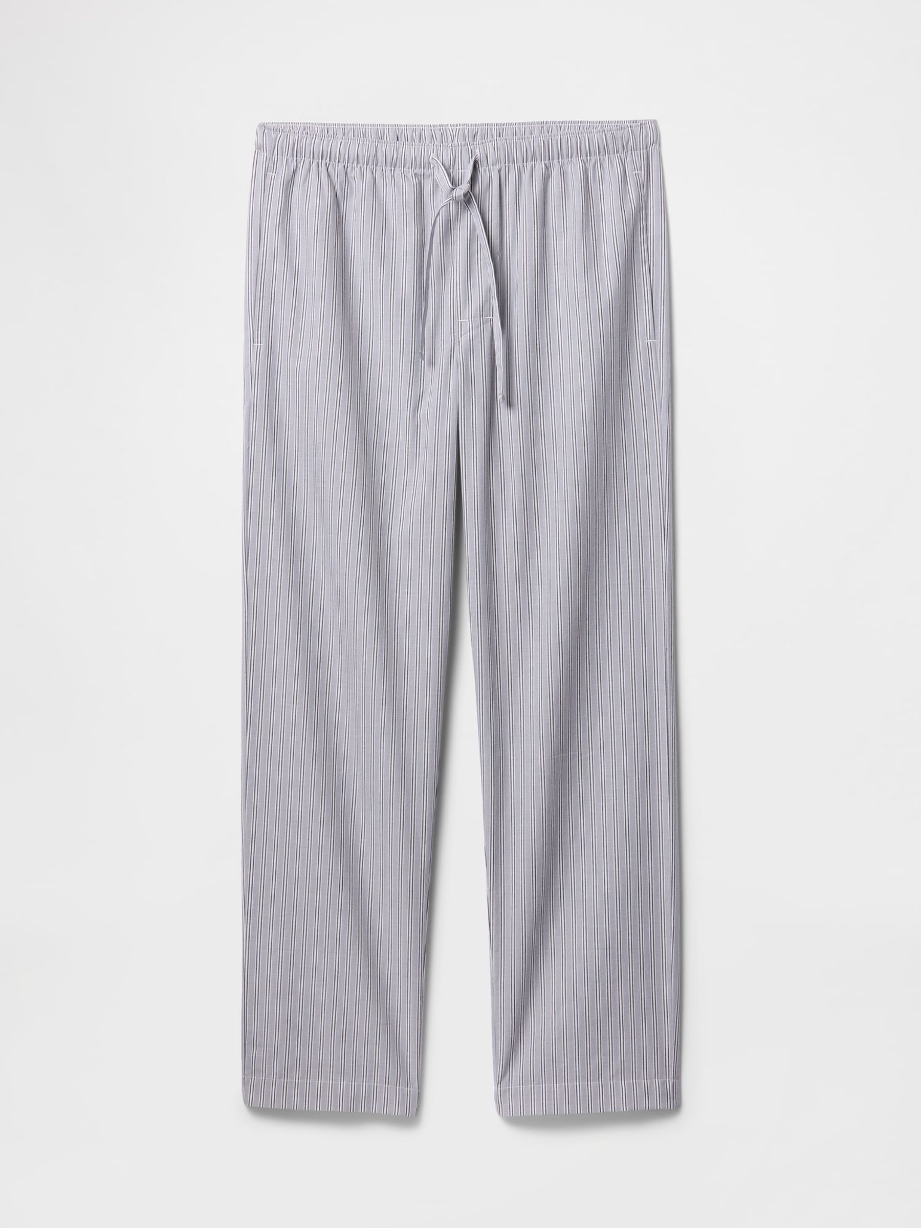 Grey Cotton Poplin Pyjama Bottoms - Image 4 of 4