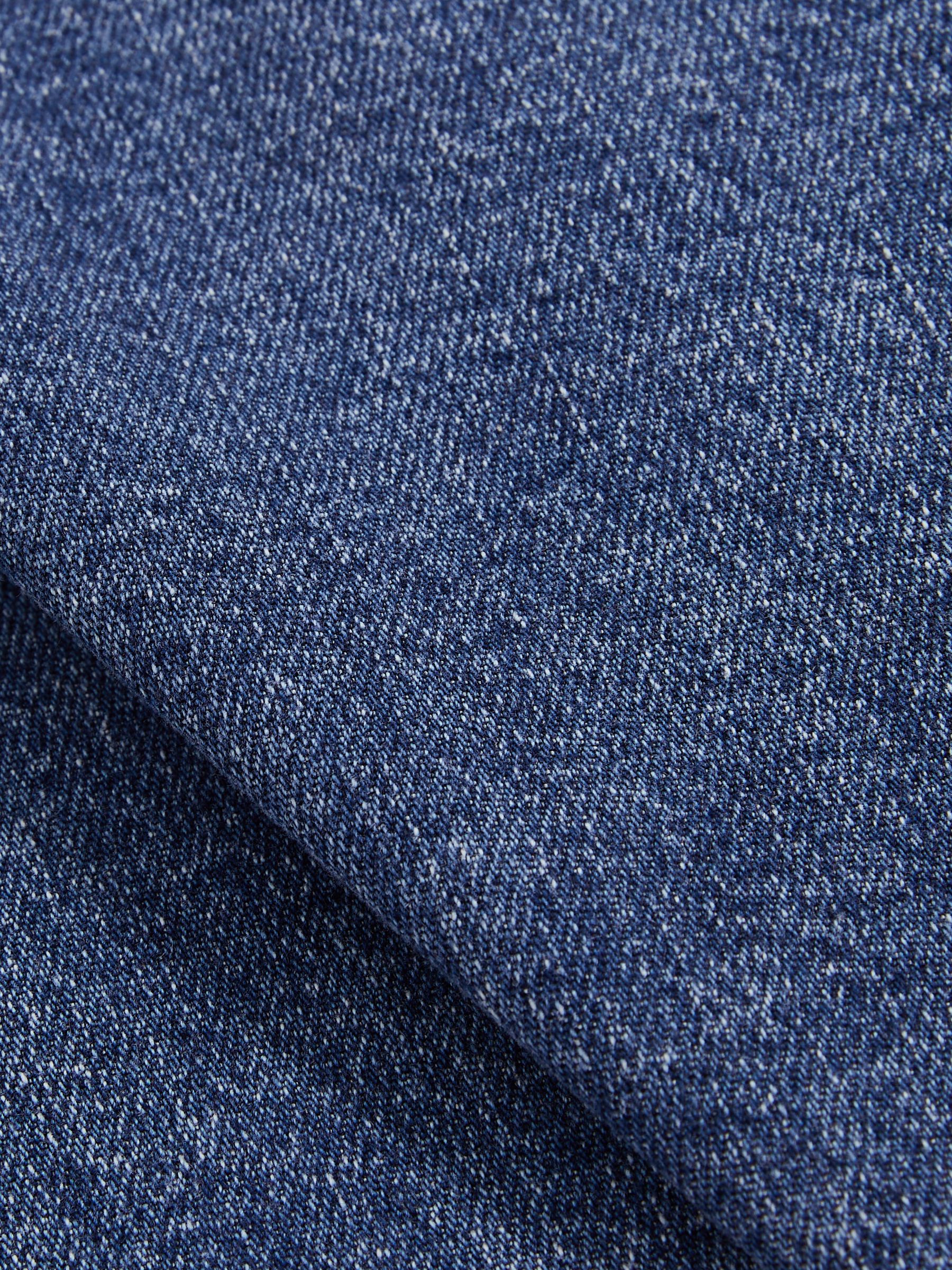 Denim Mini Skirt in Indigo Blue - Image 5 of 5