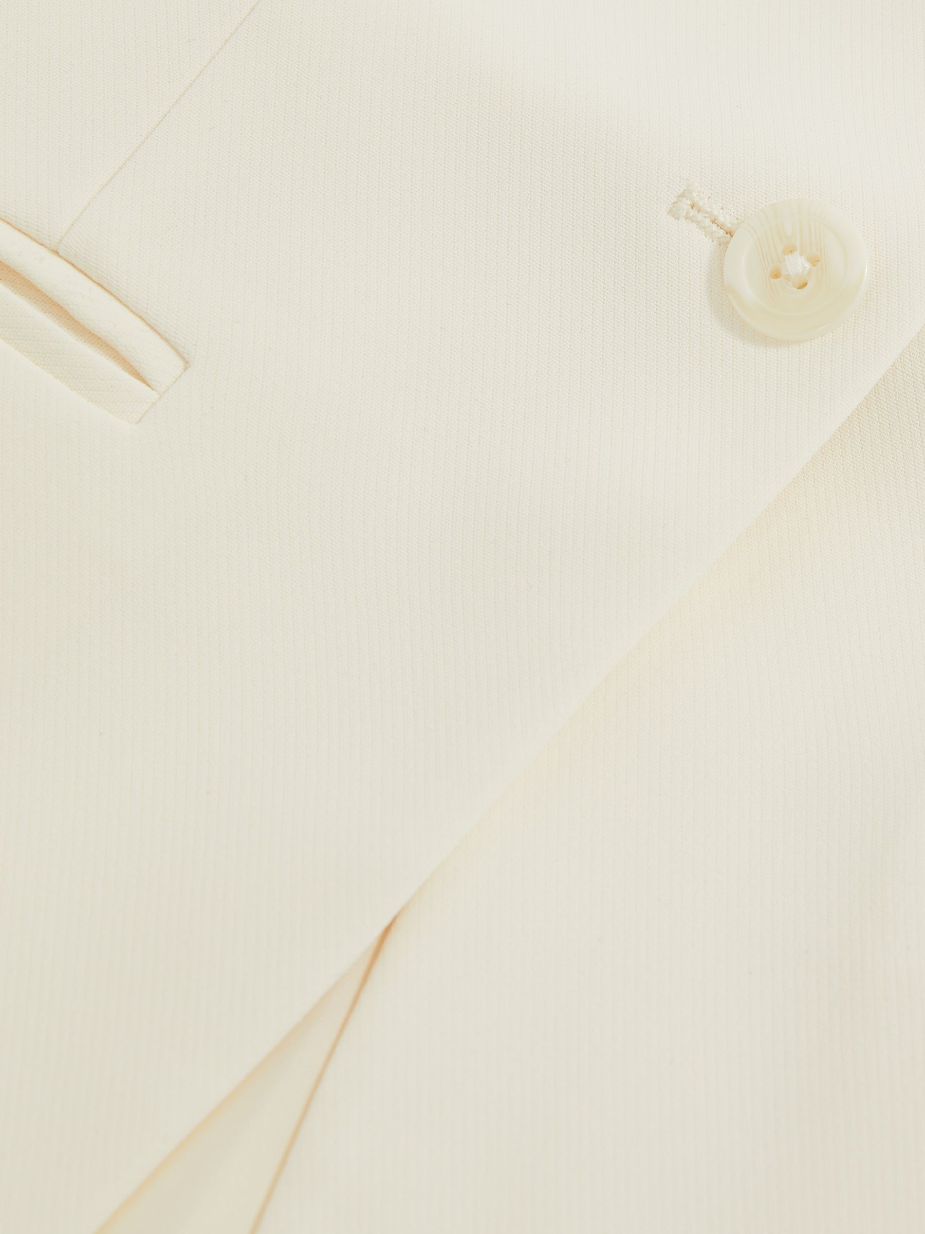 Good American Tailored Vest in Cream - image 5