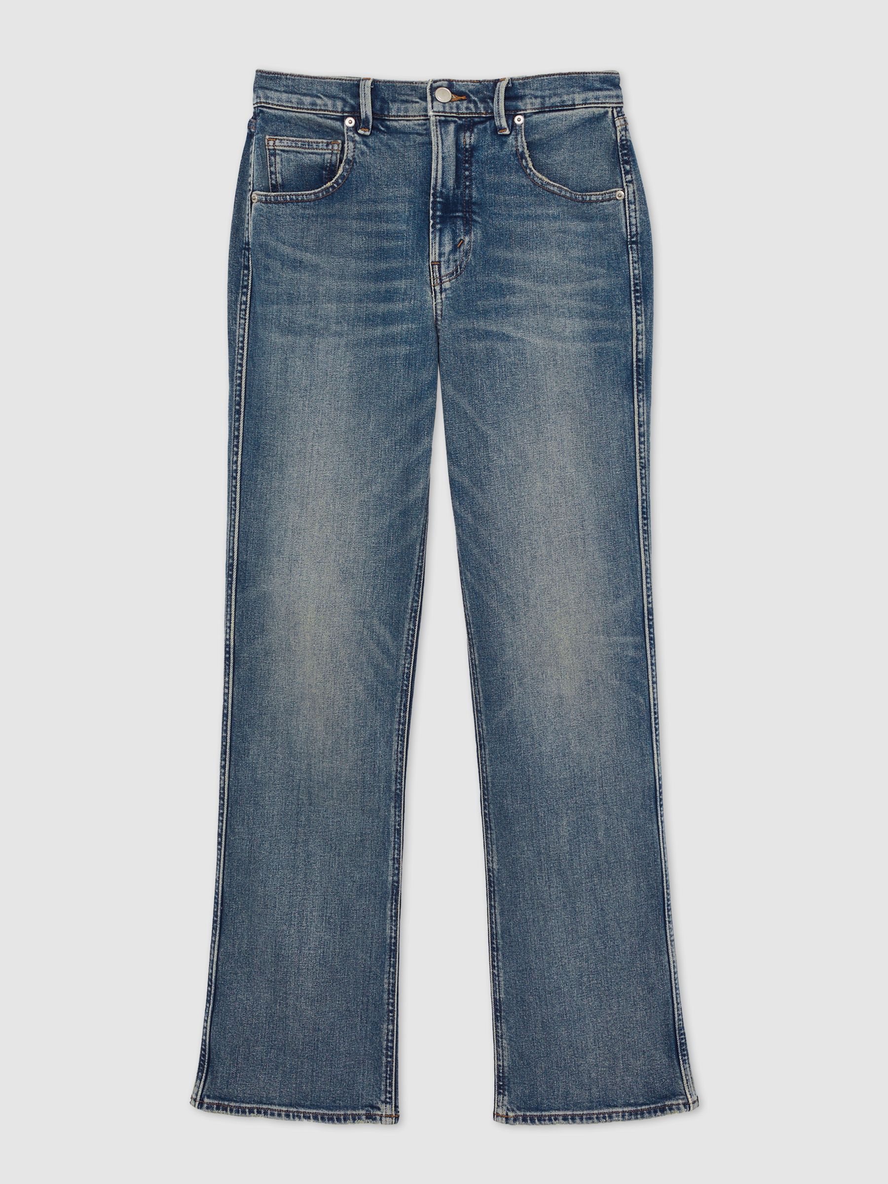Good American Bootcut Jeans in Indigo Blue - Image 2 of 5